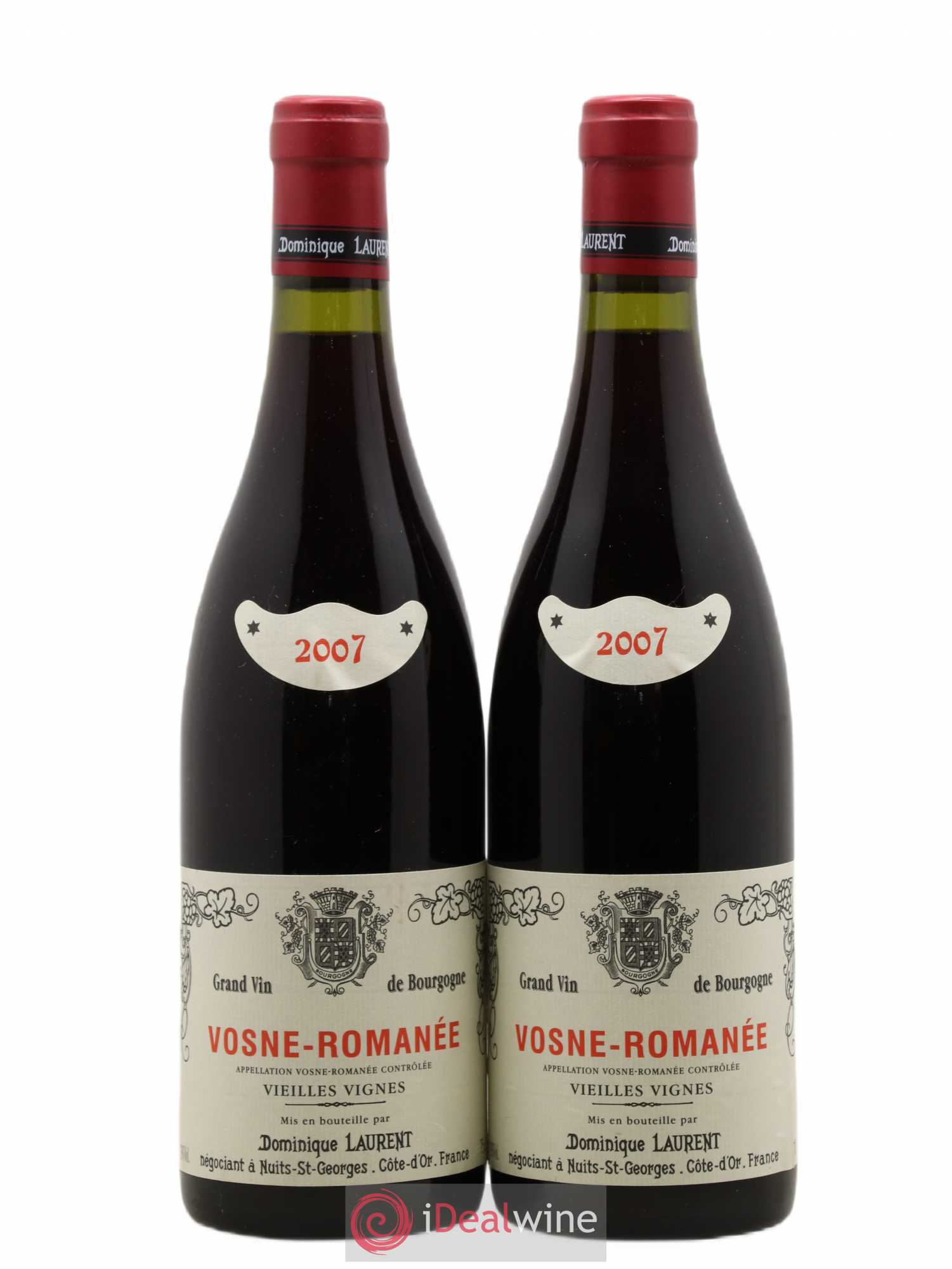 Vosne-Romanée Vieilles Vignes Dominique Laurent 2007 - Lot de 2 bouteilles - 0