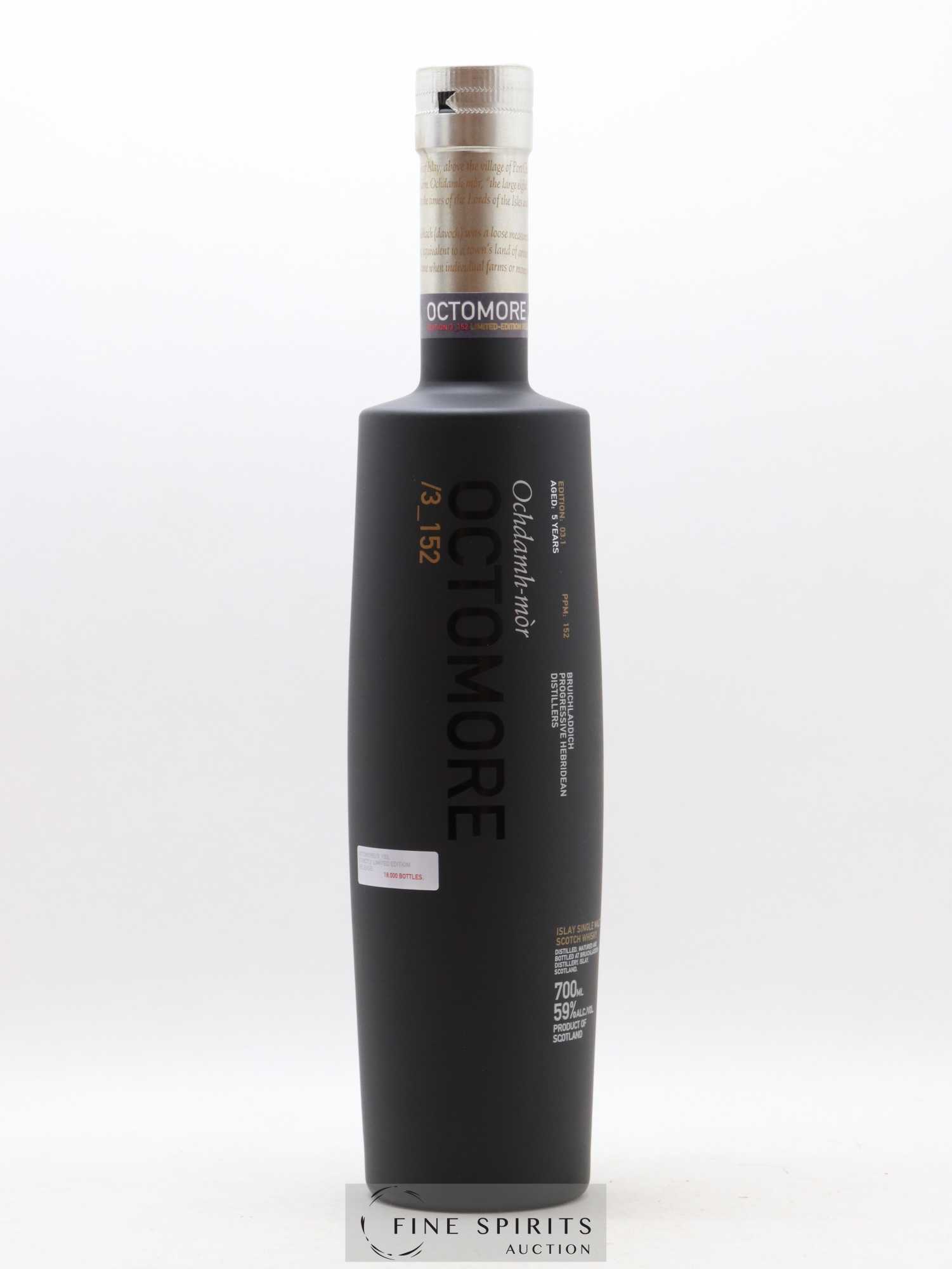Octomore 5 years Of. Edition 03.1 One of 18000 - Lot de 1 bouteille - 1
