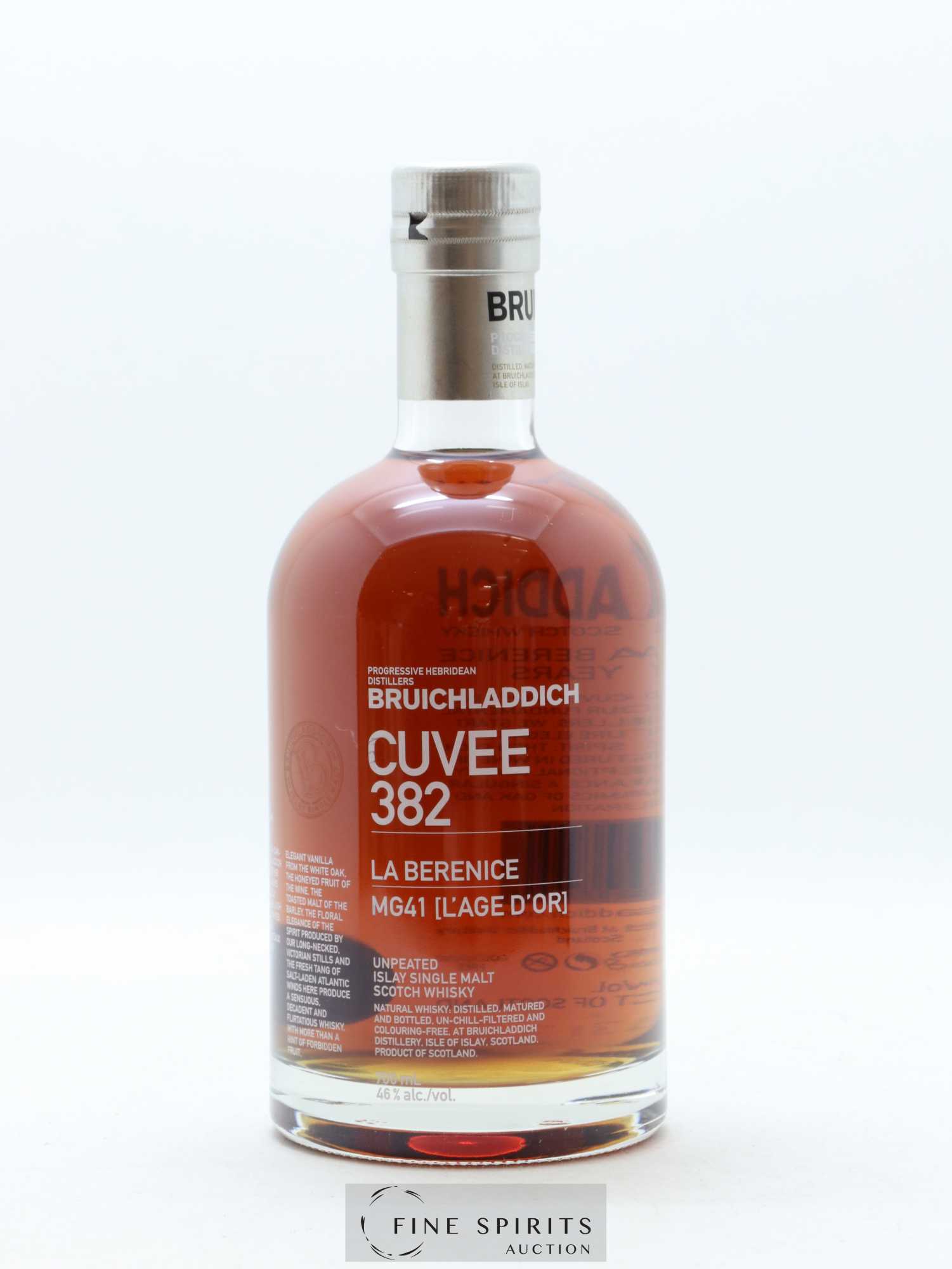 Bruichladdich 21 years Of. Cuvee 382 La Berenice MG41 L'Age d'Or - Lot of 1 bottle - 1