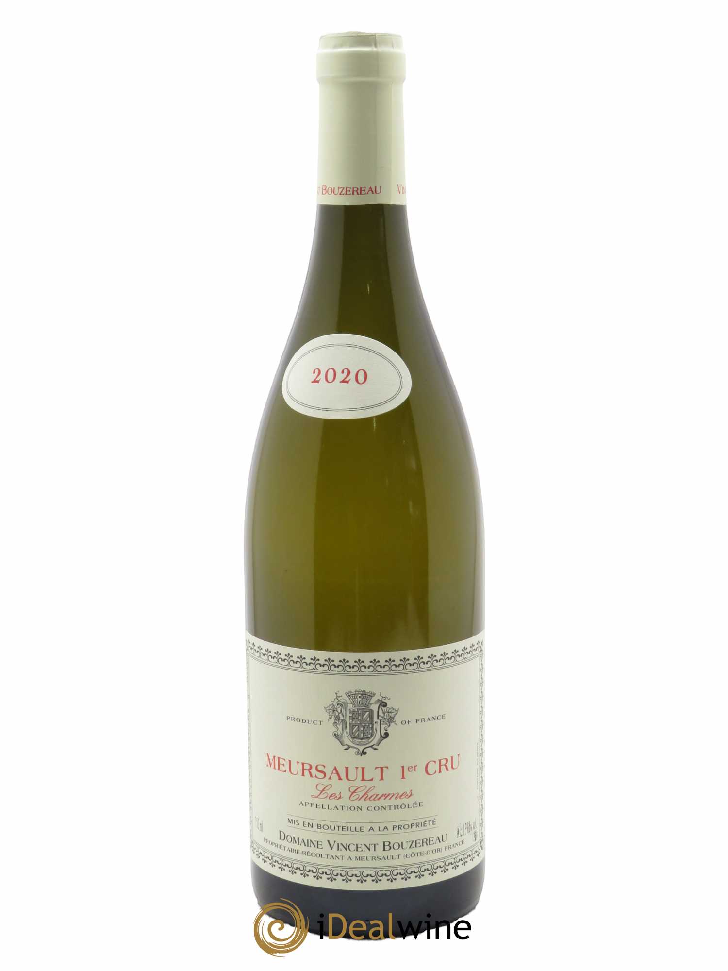 Meursault 1er Cru Les Charmes Vincent Bouzereau (Domaine) 2020 - Lot de 1 bouteille - 0