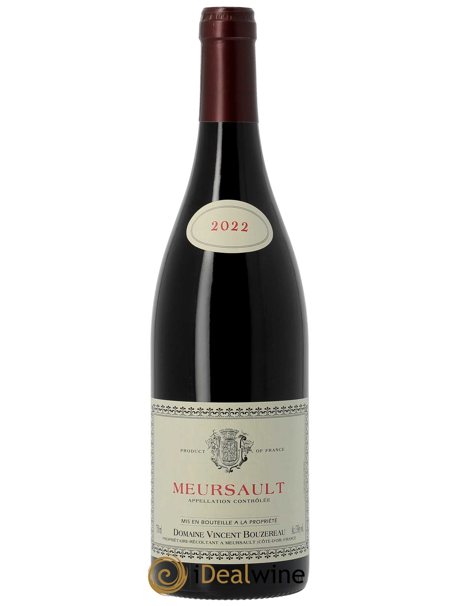 Meursault Vincent Bouzereau (Domaine) 2022 - Lot de 1 bouteille - 0