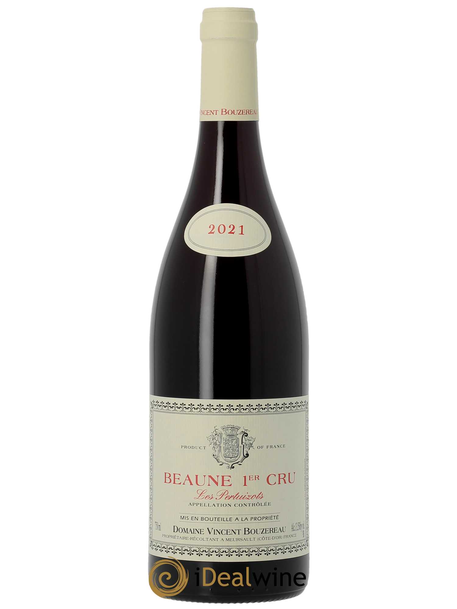 Beaune 1er Cru Les Pertuizots Vincent Bouzereau (Domaine)  2021 - Lotto di 1 bottiglia - 0