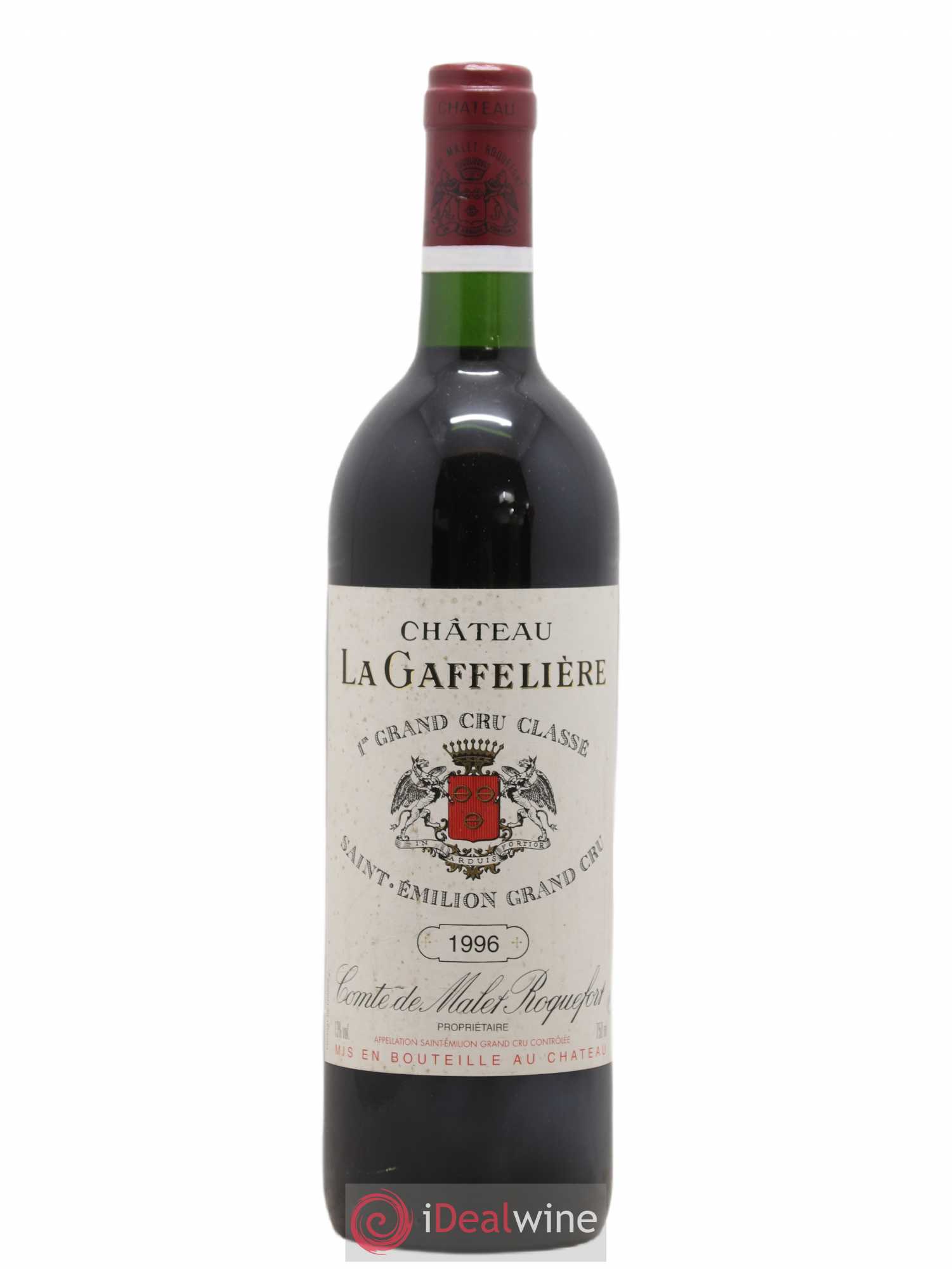 Château la Gaffelière 1er Grand Cru Classé B 1996 - Lot de 1 bouteille - 0