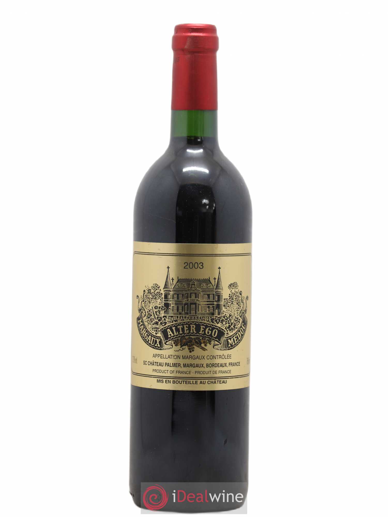Alter Ego de Palmer Second Vin 2003 - Lot de 1 bouteille - 0