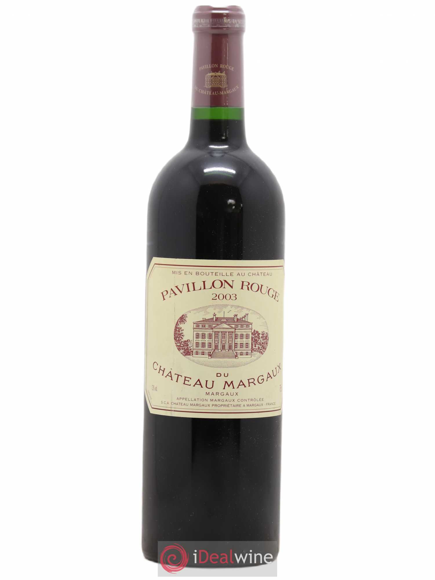Pavillon Rouge du Château Margaux Second Vin 2003 - Lot de 1 bouteille - 0