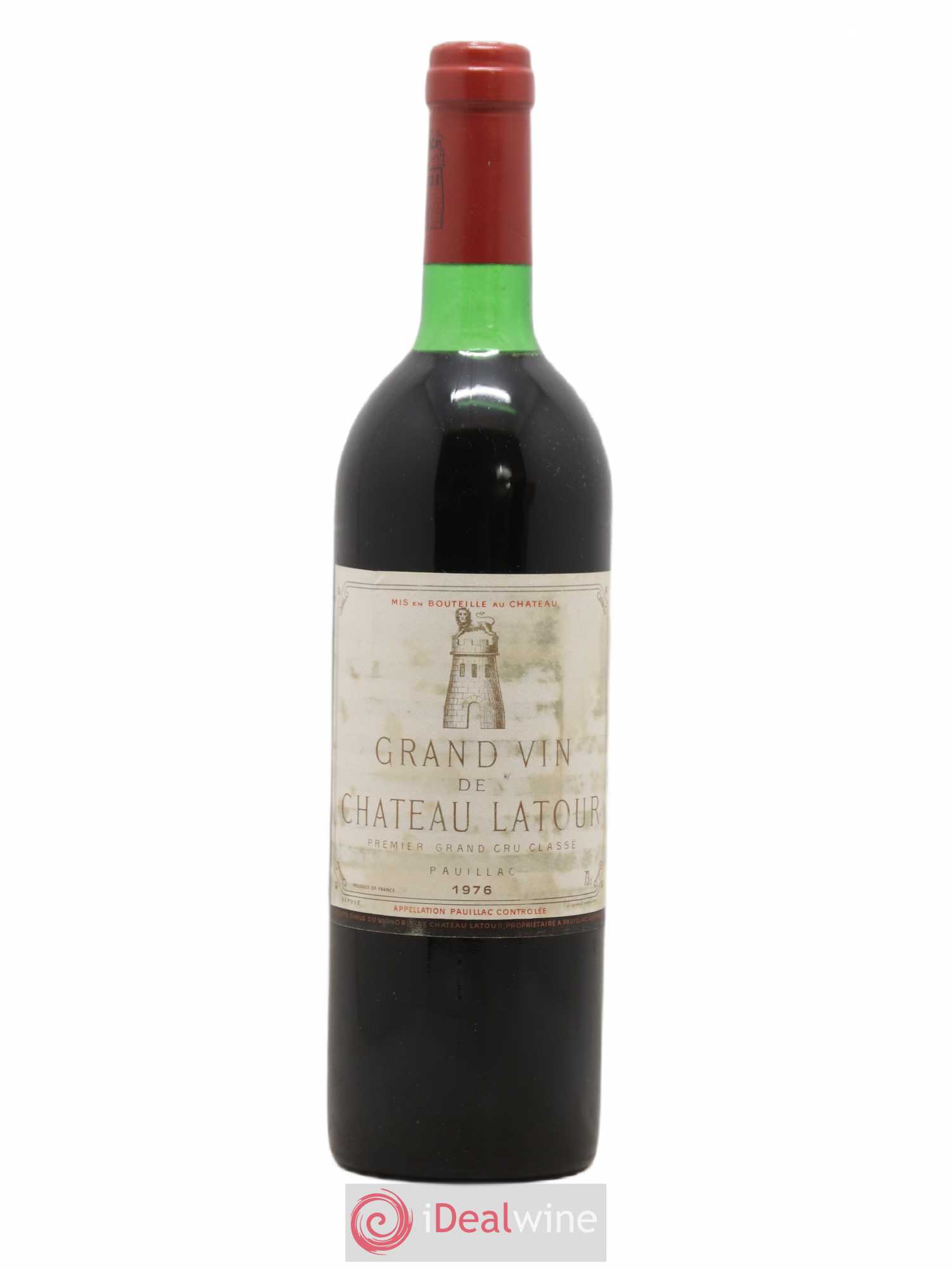 Château Latour 1er Grand Cru Classé 1976 - Lot de 1 bouteille - 0