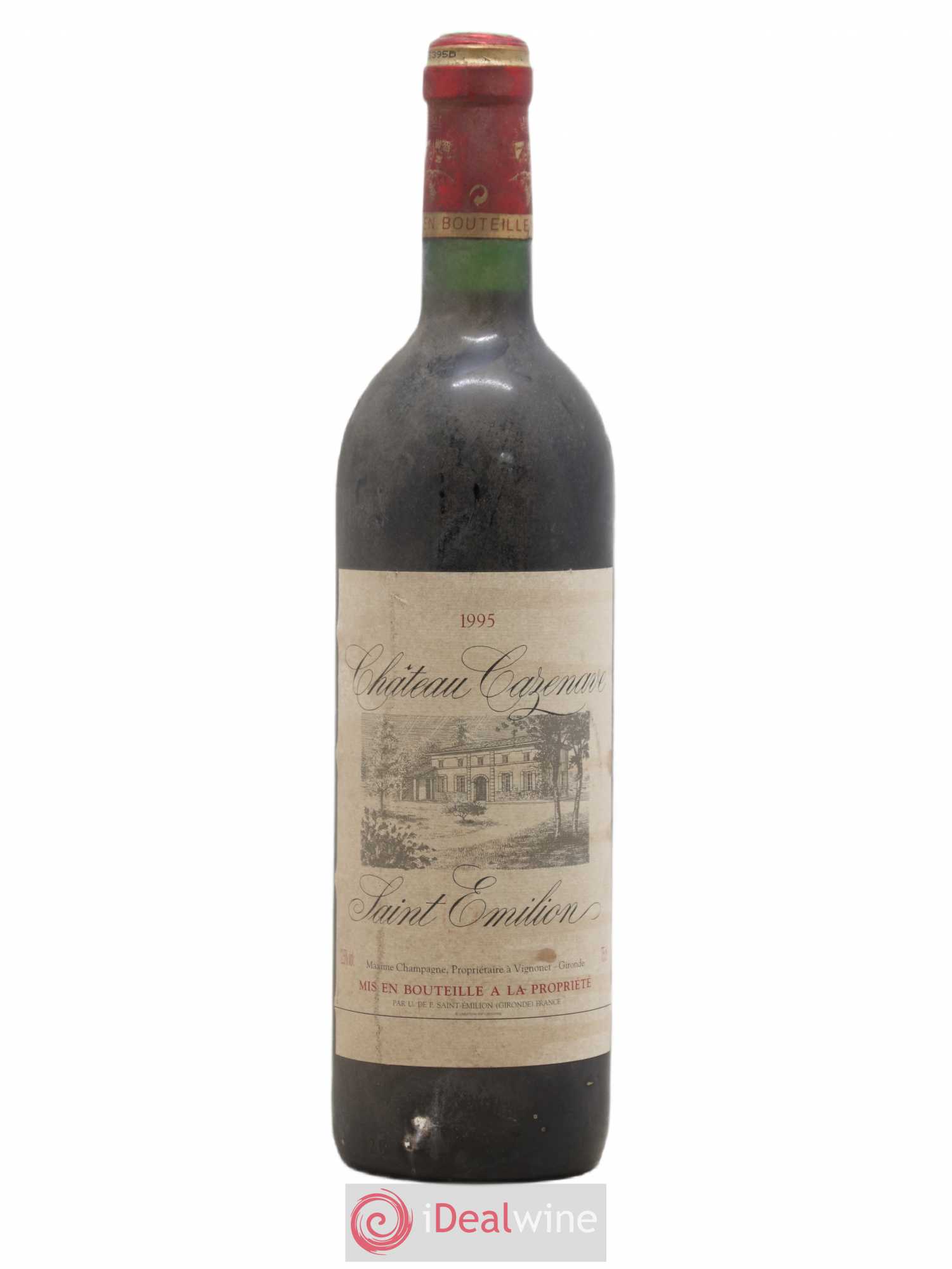 Saint-Émilion Château Cazenove 1995 - Posten von 1 Flasche - 0
