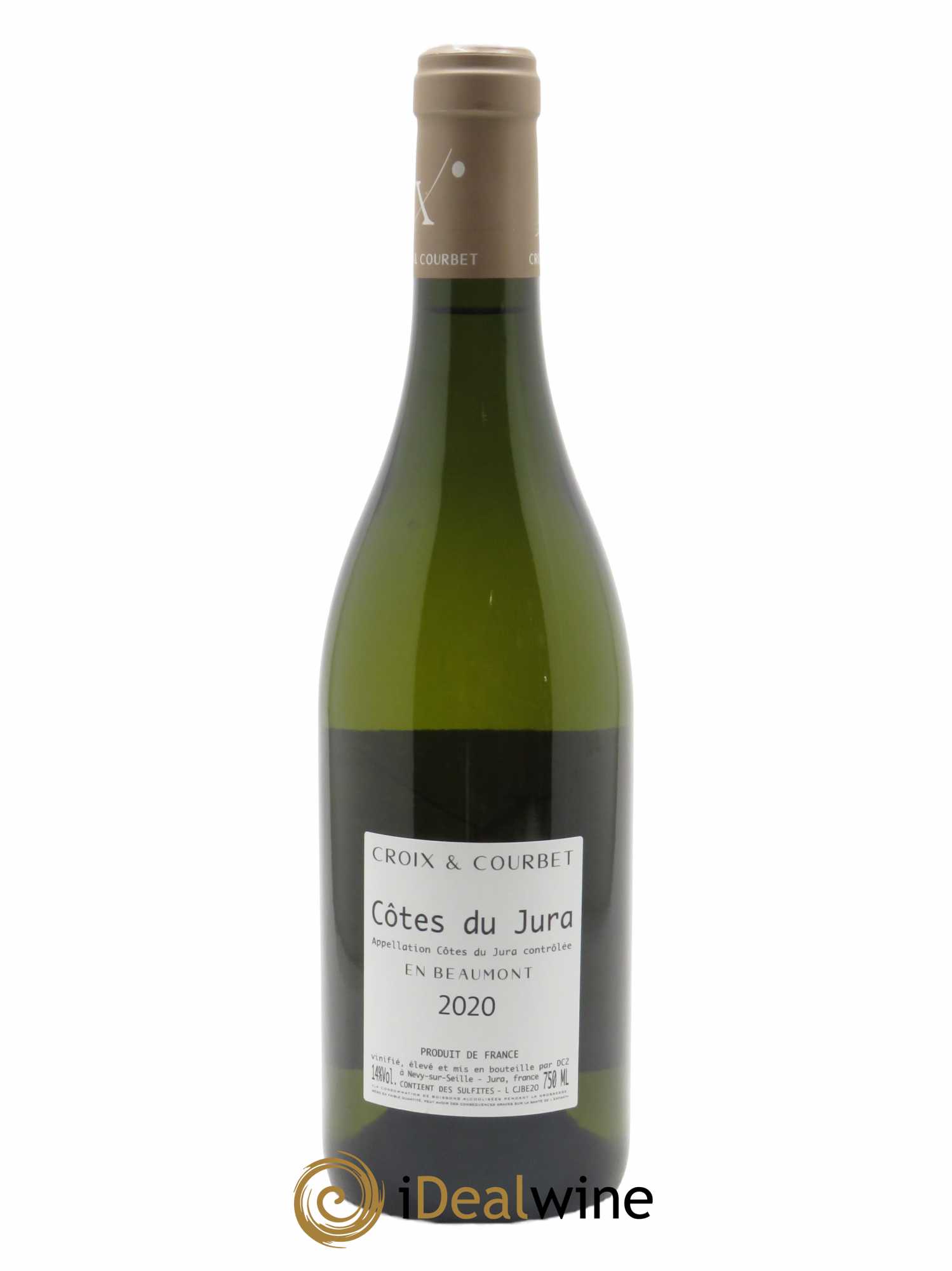 Côtes du Jura En Beaumont Croix & Courbet 2020 - Lot de 1 bouteille - 1