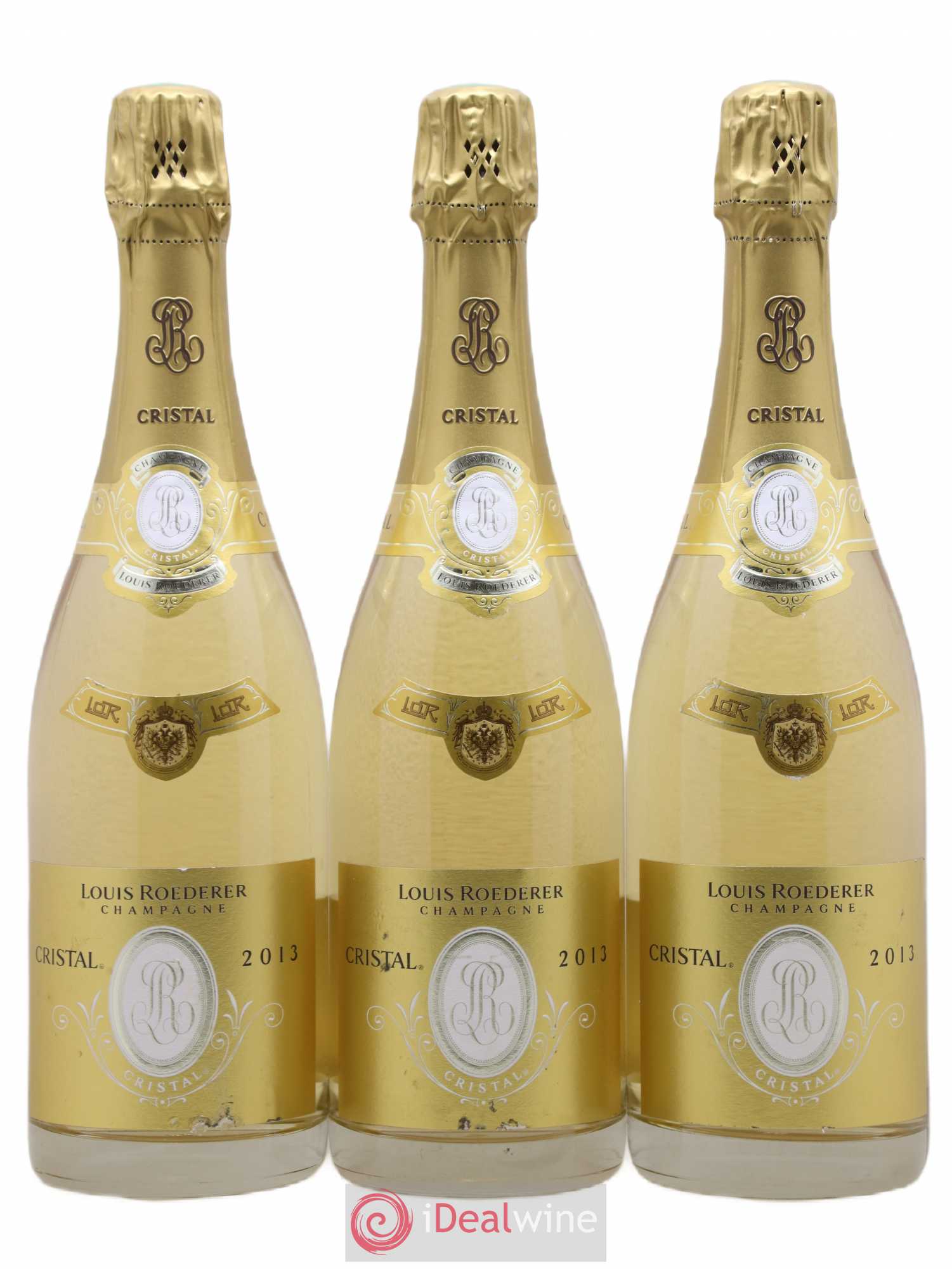 Cristal Louis Roederer 2013 - Lot de 3 bouteilles - 0
