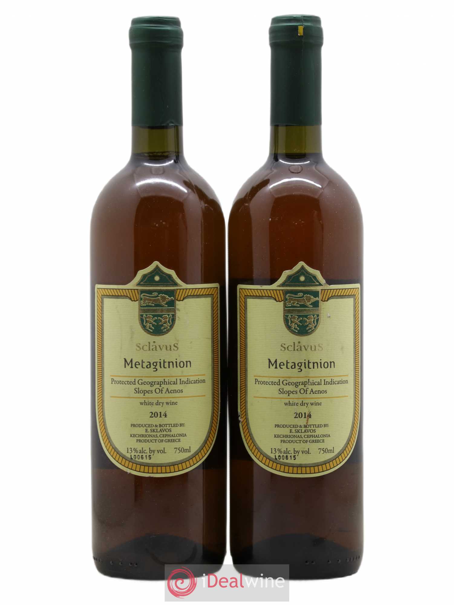 Vins Etrangers Grèce Sclavus Metagitnion 2014 - Lotto di 2 bottiglie - 0