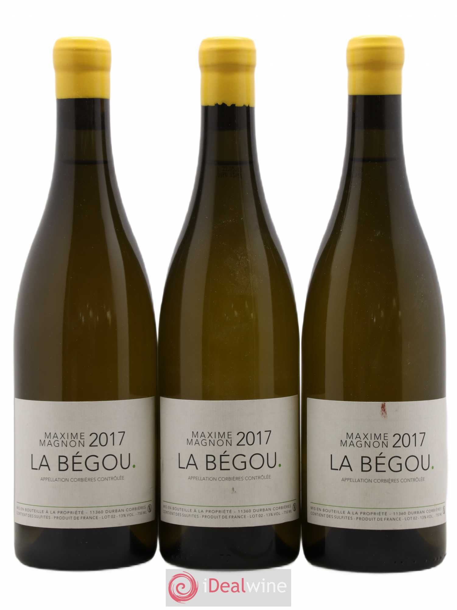 Corbières La Bégou Maxime Magnon 2017 - Lot de 3 bouteilles - 0