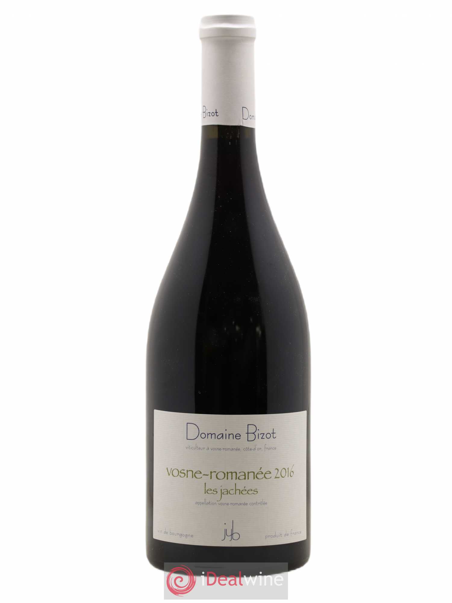 Vosne-Romanée Les Jachées Bizot (Domaine) 2016 - Lot de 1 bouteille - 0