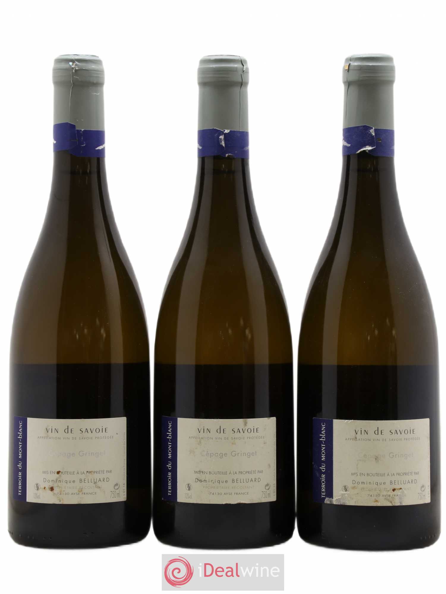 Vin de Savoie Le Feu Domaine Belluard 2016 - Lot de 3 bouteilles - 1