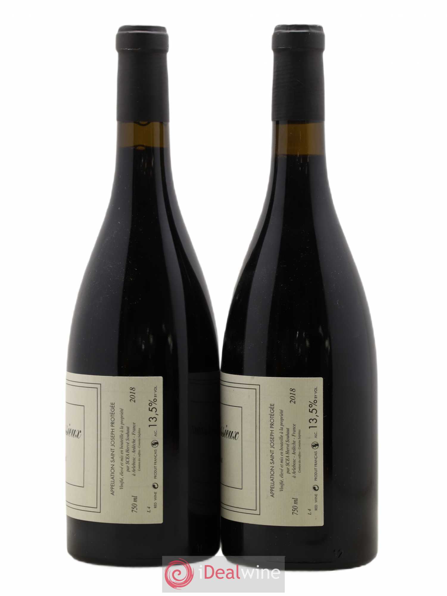 Saint-Joseph Clos des Cessieux Hervé Souhaut - Domaine Romaneaux-Destezet 2018 - Lot de 2 bouteilles - 1
