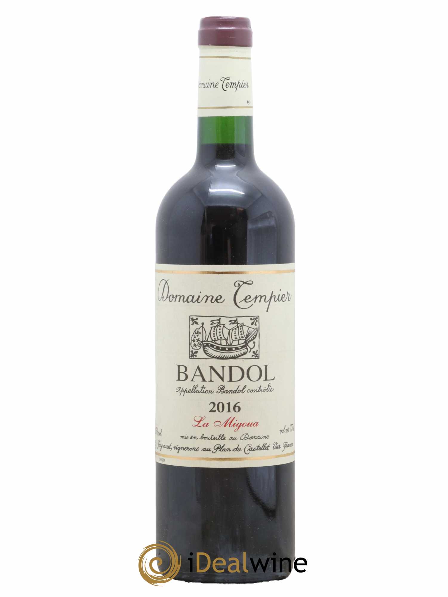 Bandol Domaine Tempier Cuvée La Migoua Famille Peyraud 2016 - Lot de 1 bouteille - 0