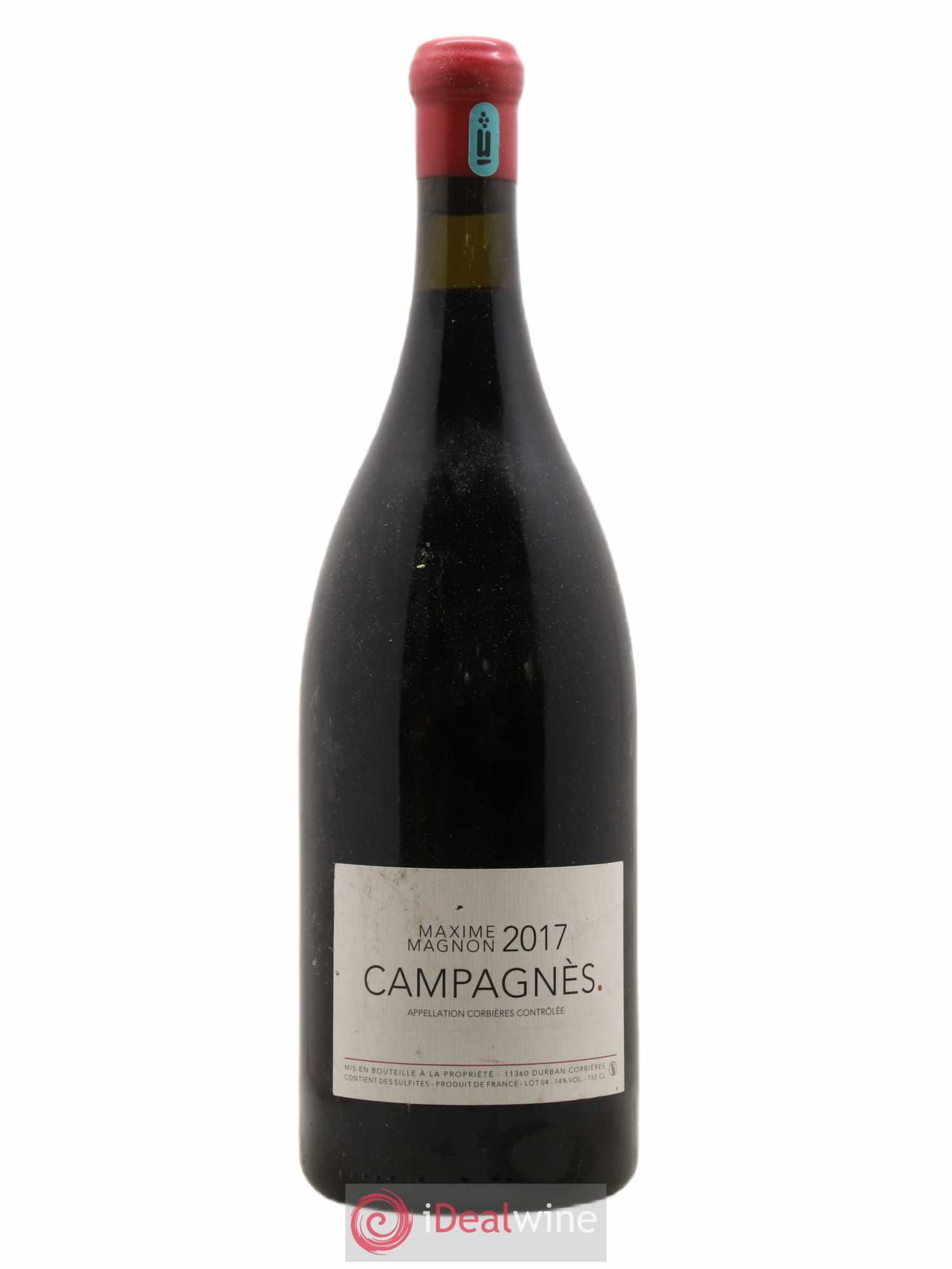 Corbières Campagnès Maxime Magnon 2017 - Lot de 1 magnum - 0