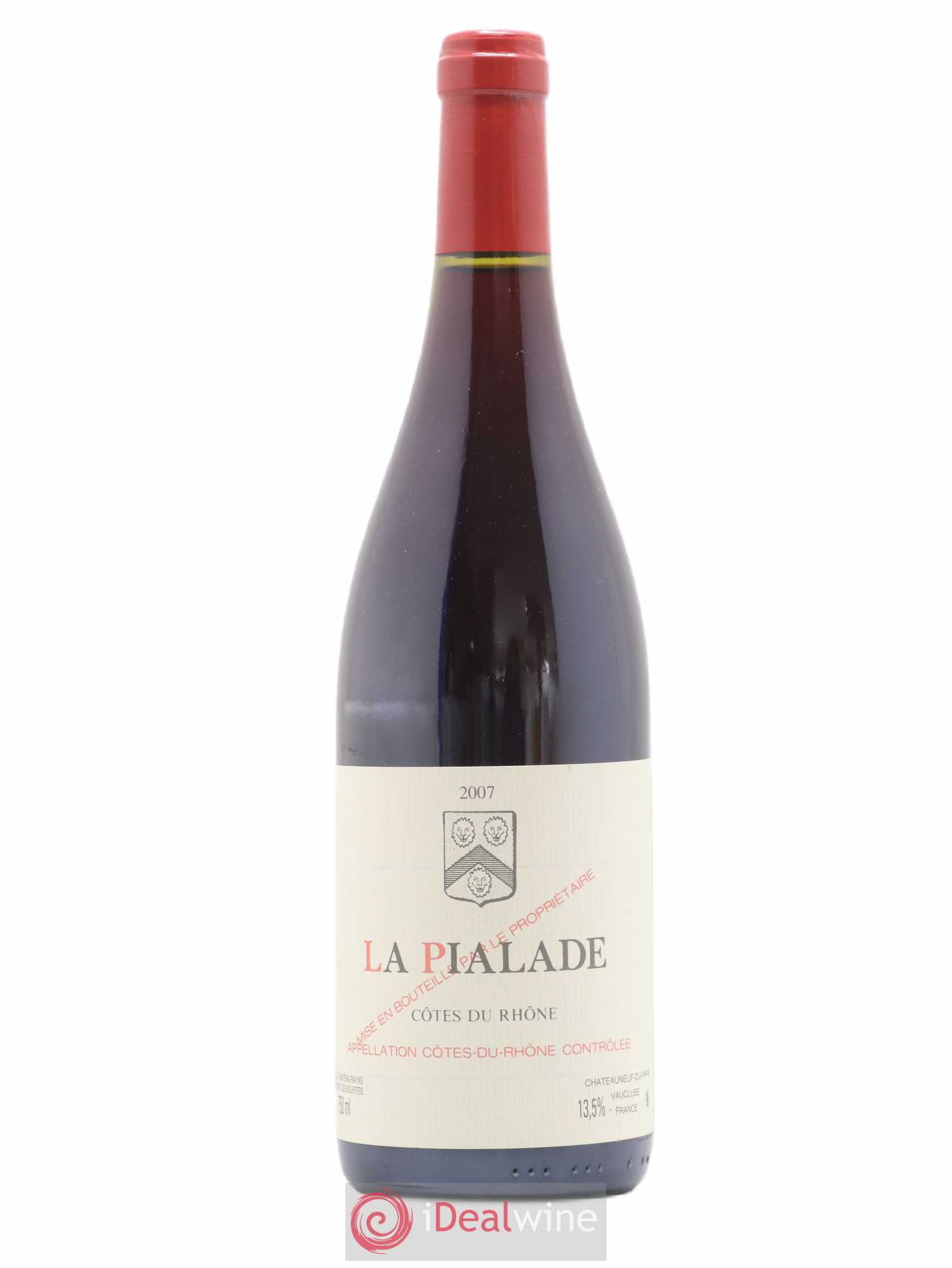 Côtes-du-Rhône La Pialade Emmanuel Reynaud 2007 - Lot de 1 bouteille - 0
