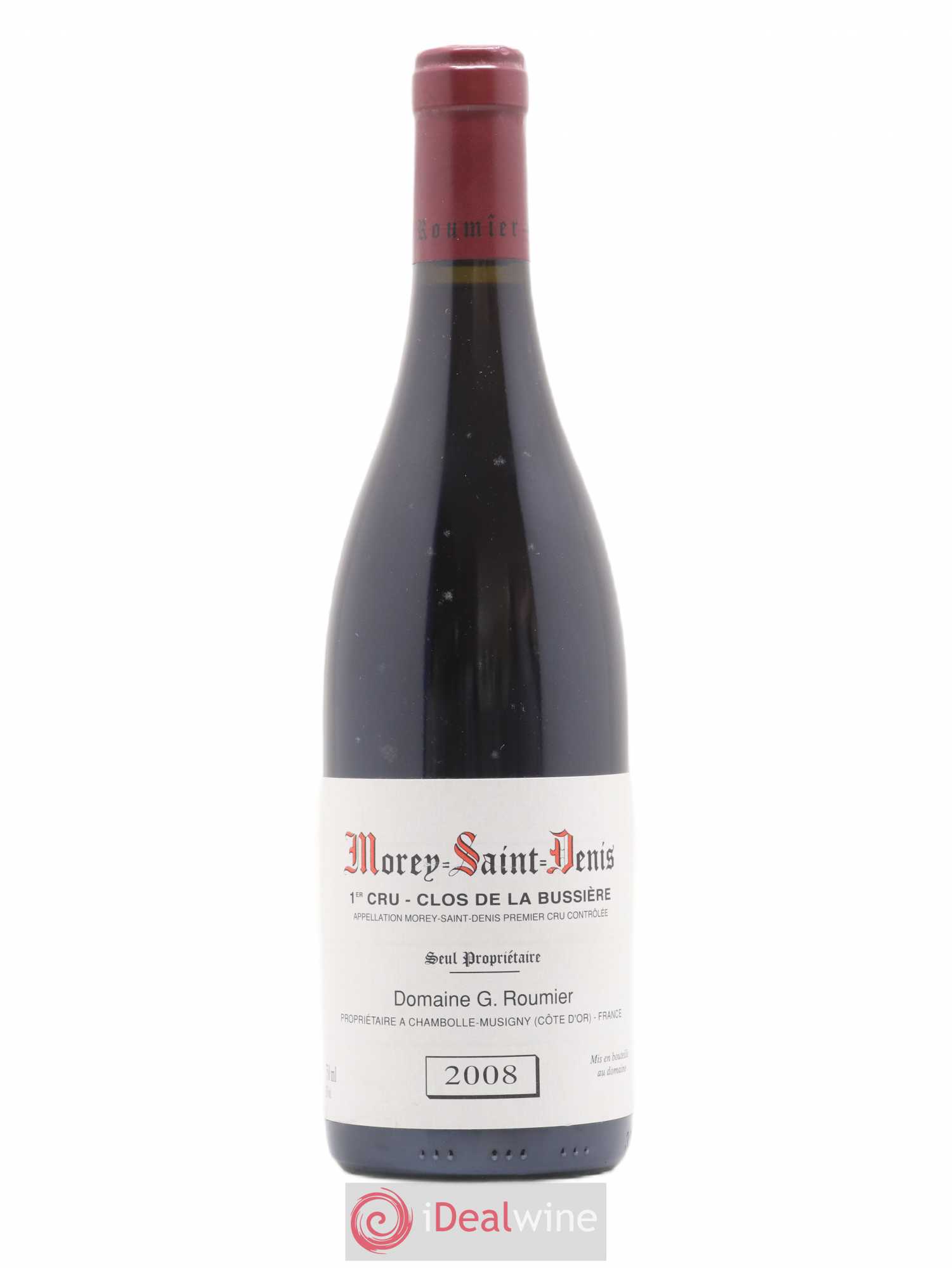 Morey-Saint-Denis 1er Cru Clos de la Bussière Georges Roumier (Domaine) 2008 - Lot de 1 bouteille - 0