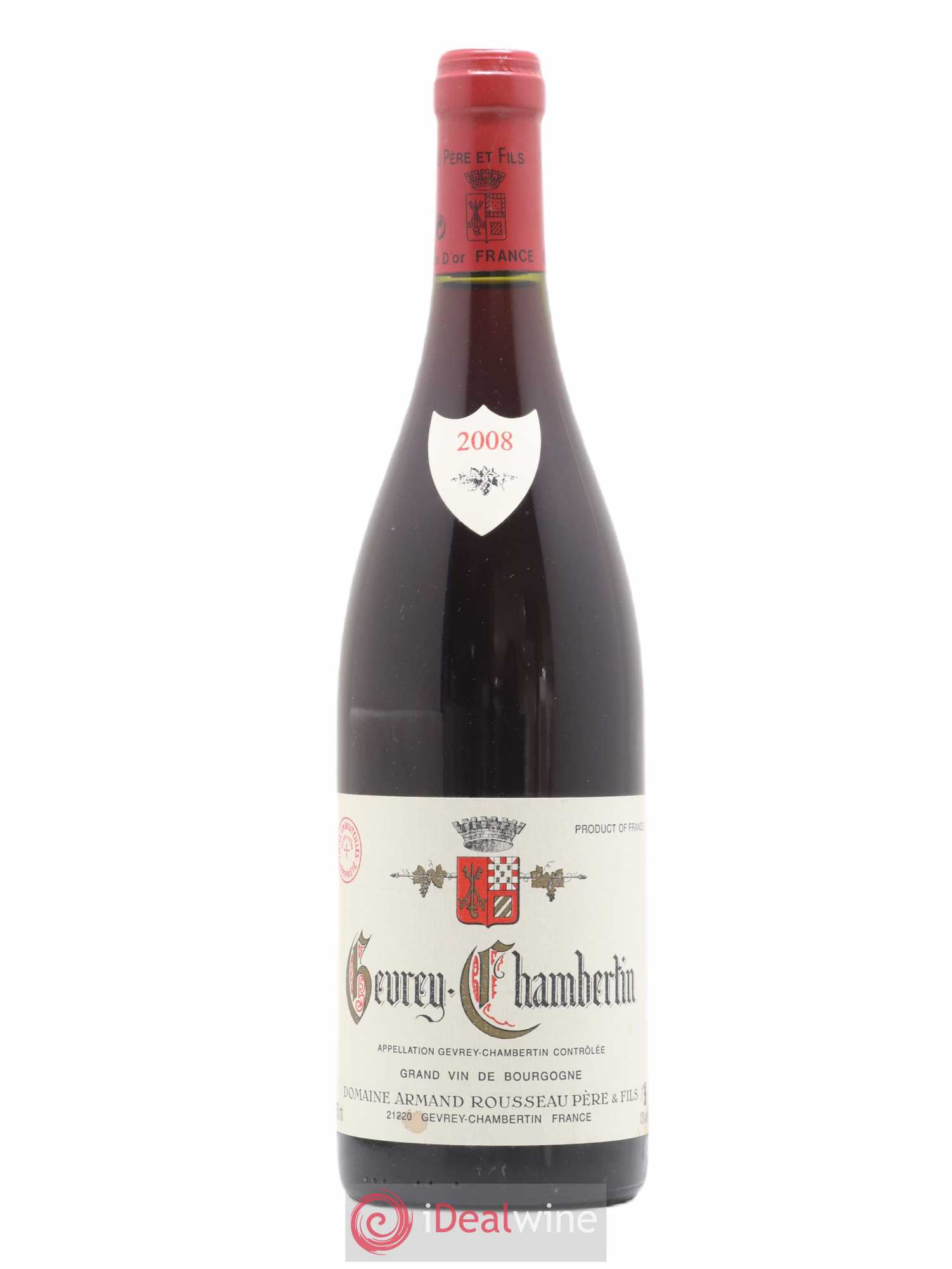 Gevrey-Chambertin Armand Rousseau (Domaine) 2008 - Lot de 1 bouteille - 0