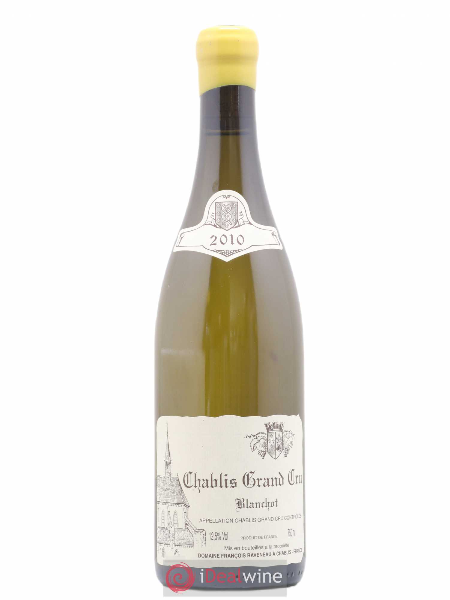 Chablis Grand Cru Blanchot Raveneau (Domaine) 2010 - Lot de 1 bouteille - 0