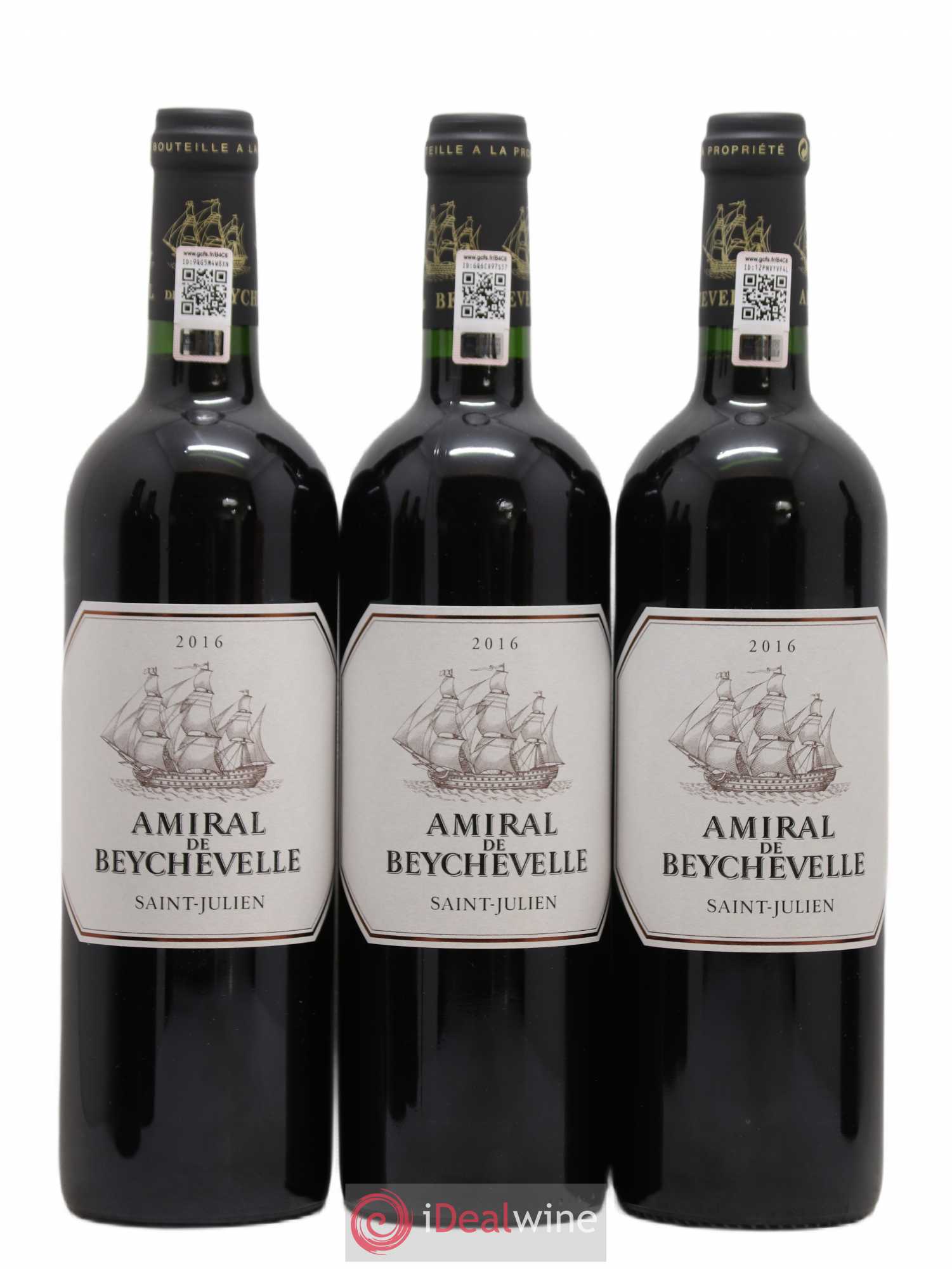 Amiral de Beychevelle Second Vin 2016 - Lot de 12 bouteilles - 3