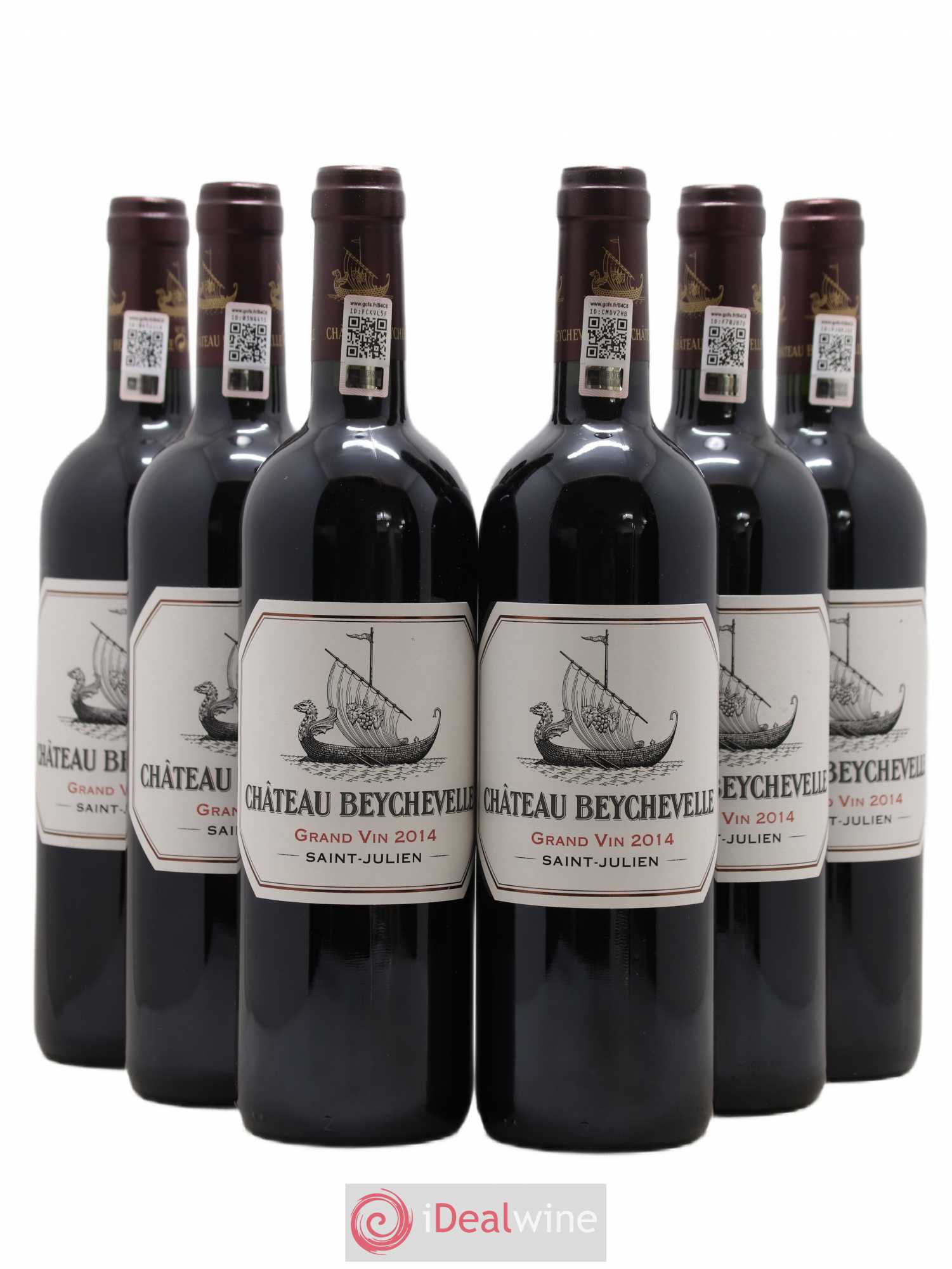 Château Beychevelle 4ème Grand Cru Classé 2014 - Lot de 6 bouteilles - 0
