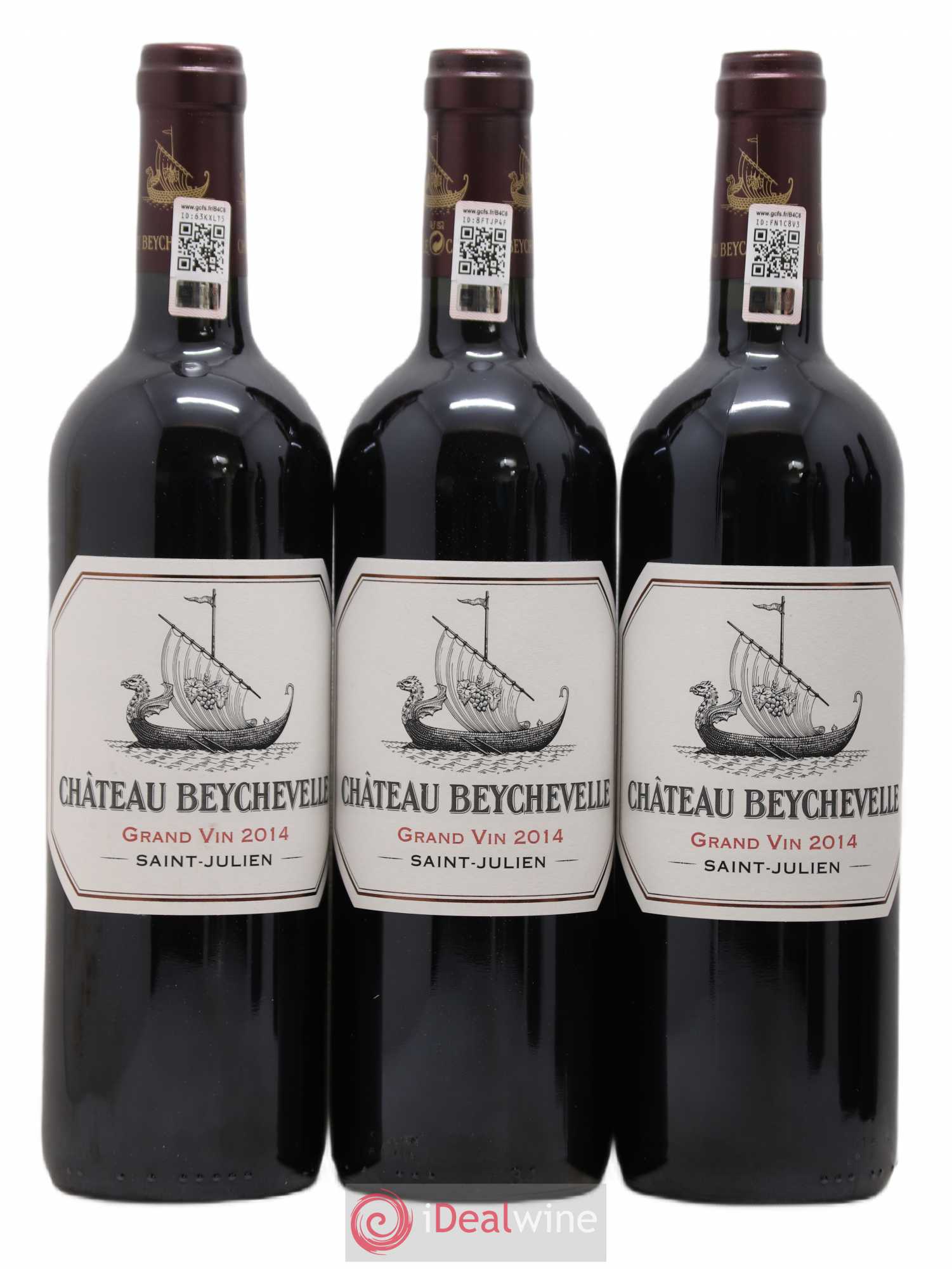 Château Beychevelle 4ème Grand Cru Classé 2014 - Lot de 6 bouteilles - 1