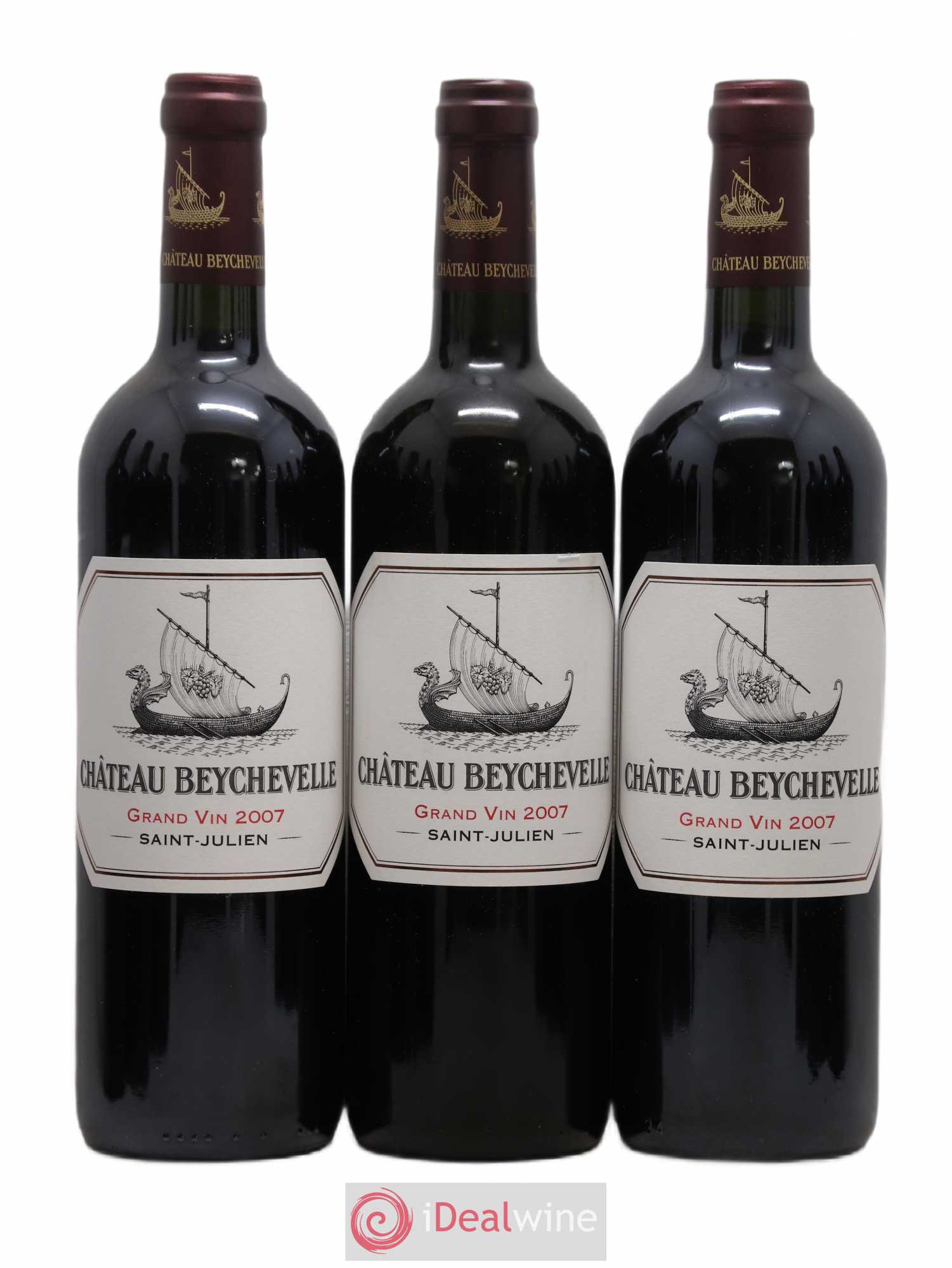 Château Beychevelle 4ème Grand Cru Classé 2007 - Lot de 12 bouteilles - 2