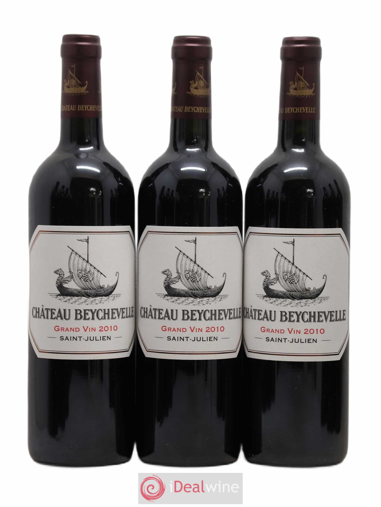 Château Beychevelle 4ème Grand Cru Classé 2010 - Lot de 12 bouteilles - 1