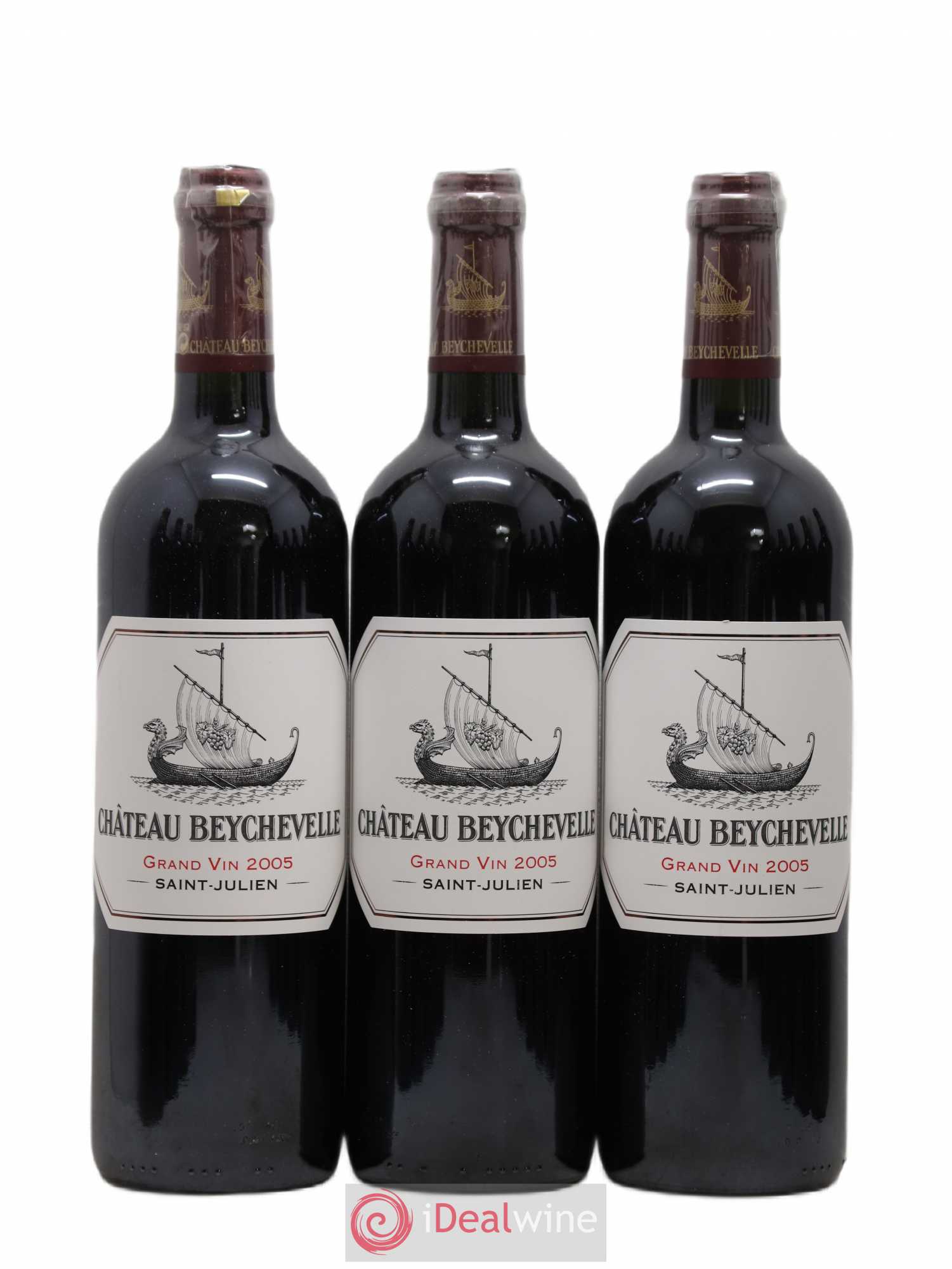 Château Beychevelle 4ème Grand Cru Classé 2005 - Lot de 12 bouteilles - 1