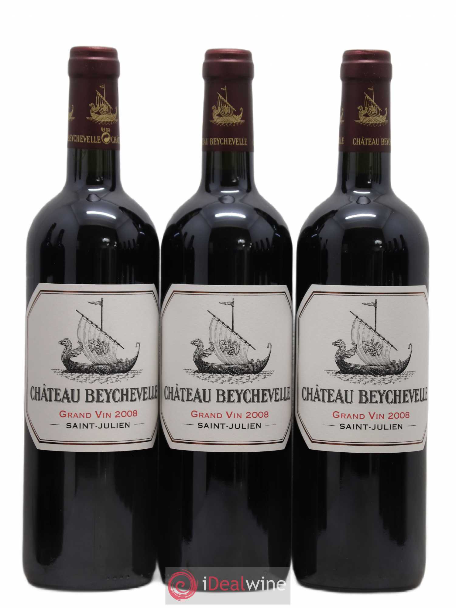 Château Beychevelle 4ème Grand Cru Classé 2008 - Lot de 12 bouteilles - 2