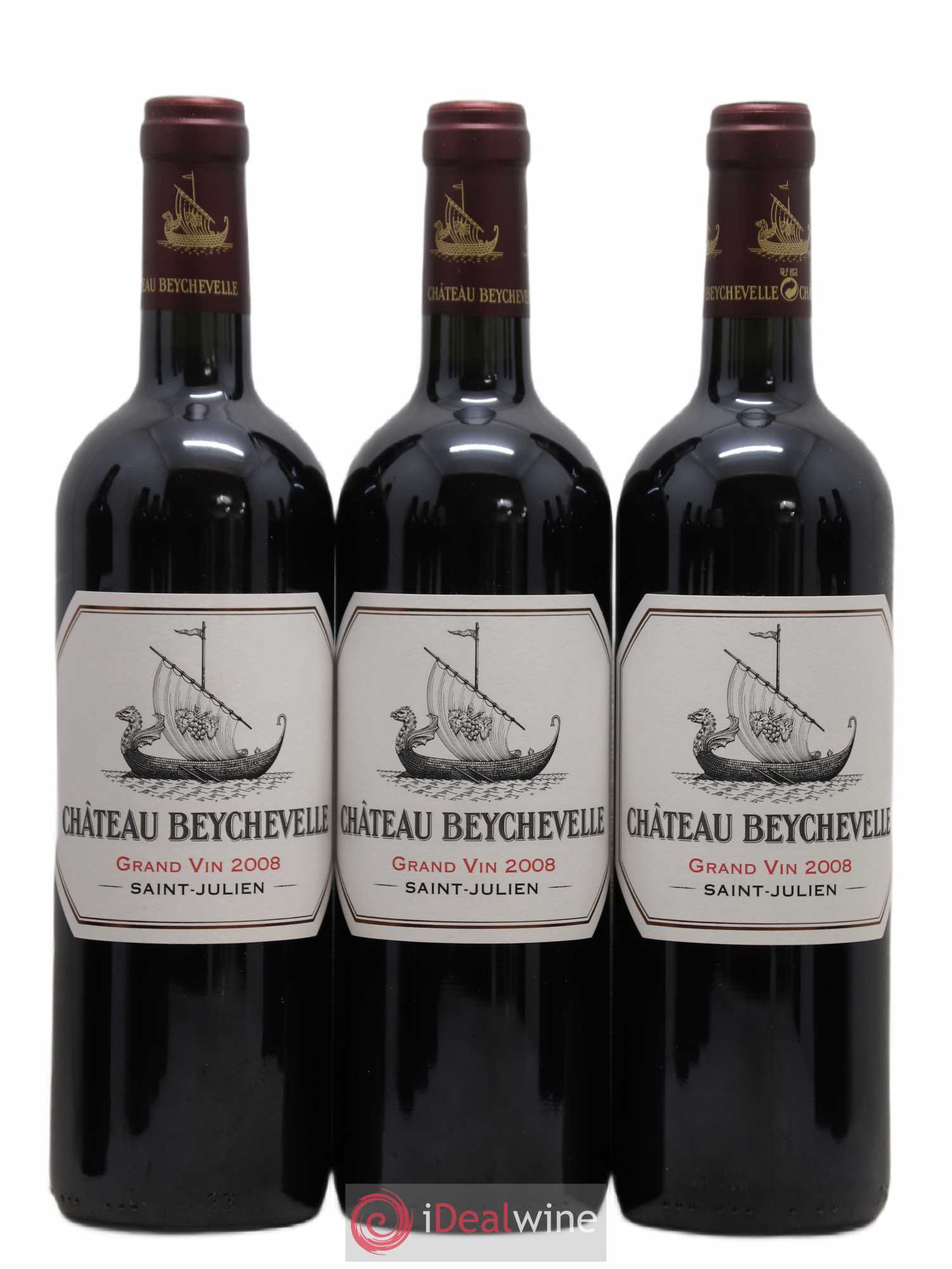 Château Beychevelle 4ème Grand Cru Classé 2008 - Lot de 12 bouteilles - 3
