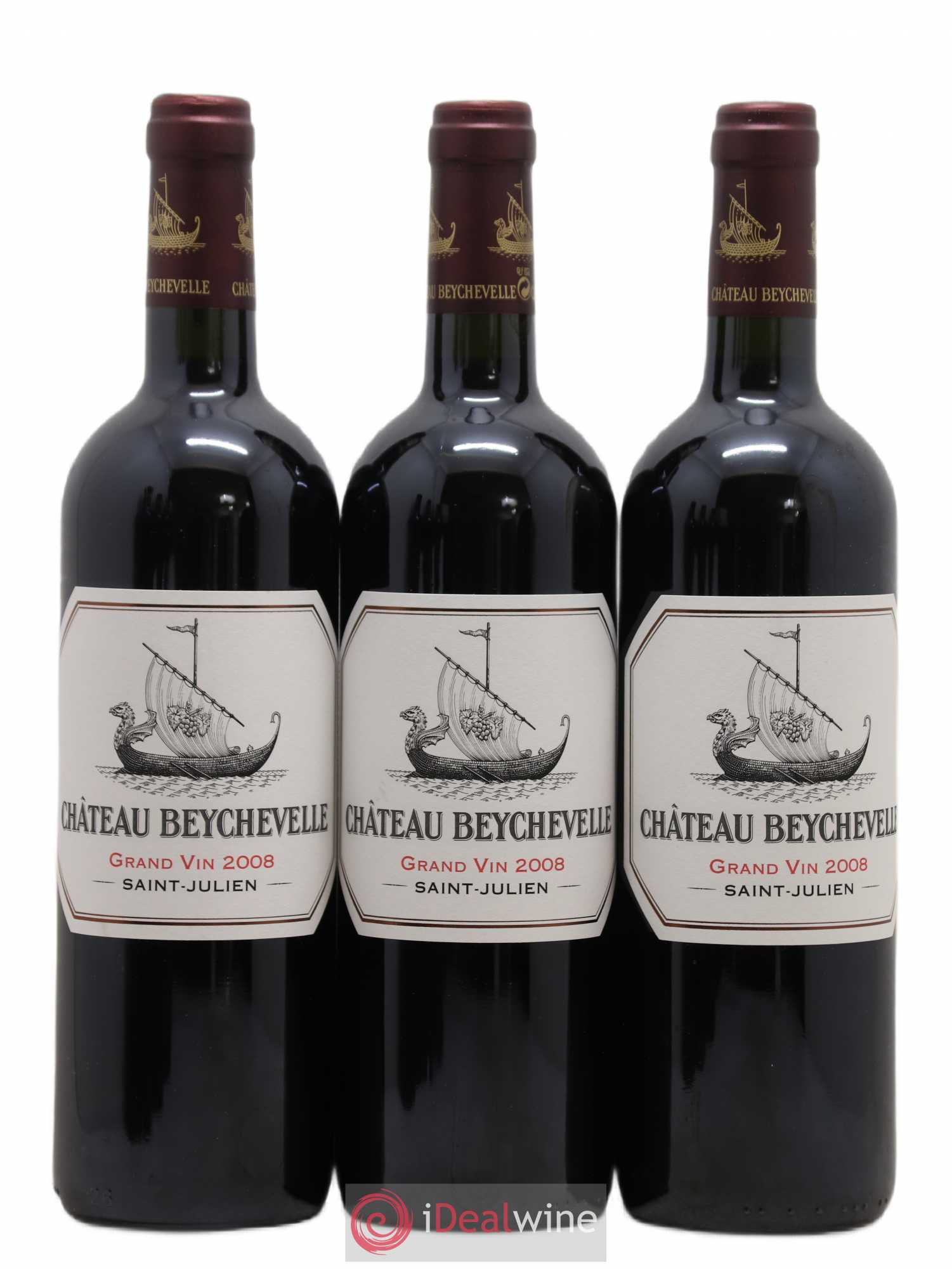 Château Beychevelle 4ème Grand Cru Classé 2008 - Lot de 12 bouteilles - 4