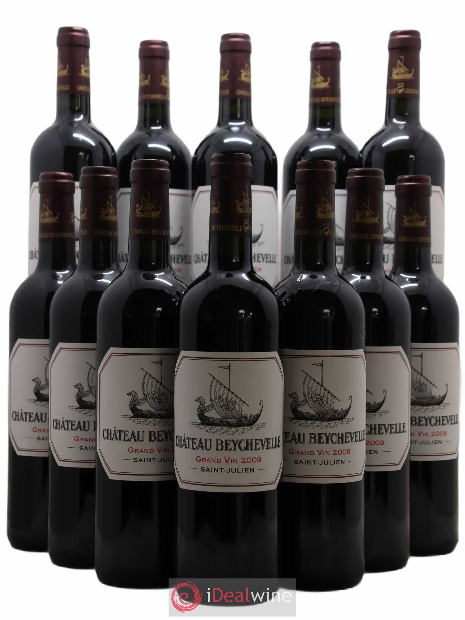 Château Beychevelle 4ème Grand Cru Classé 2009 - Lot de 12 bouteilles - 0