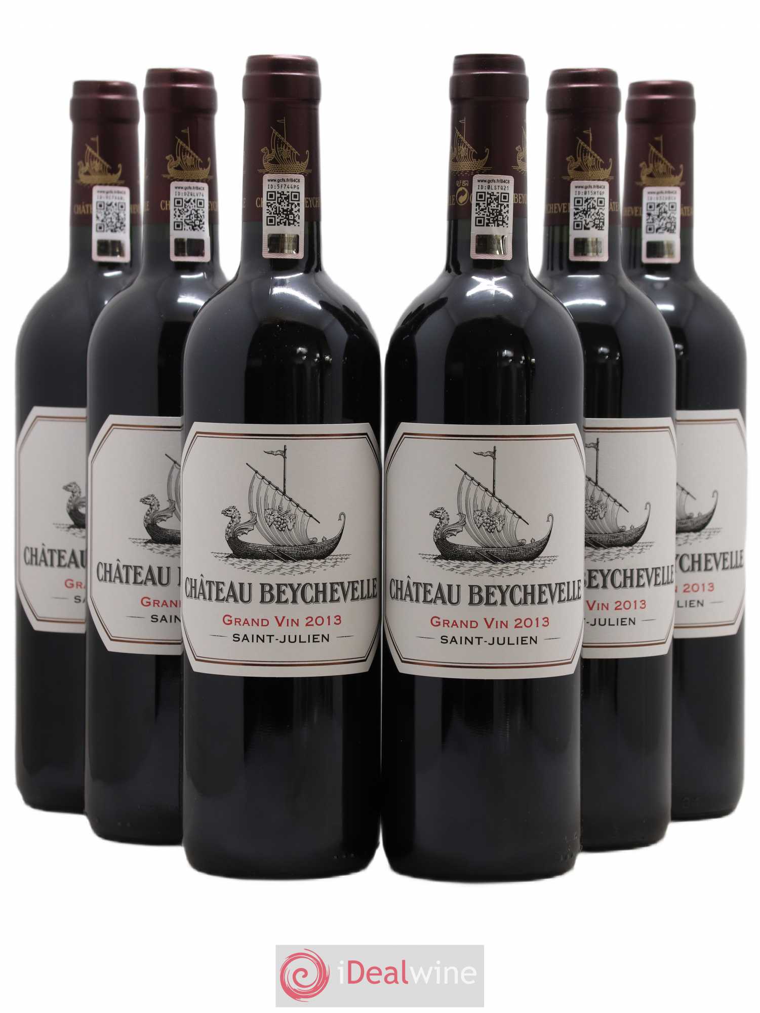 Château Beychevelle 4ème Grand Cru Classé 2013 - Lot de 6 bouteilles - 0