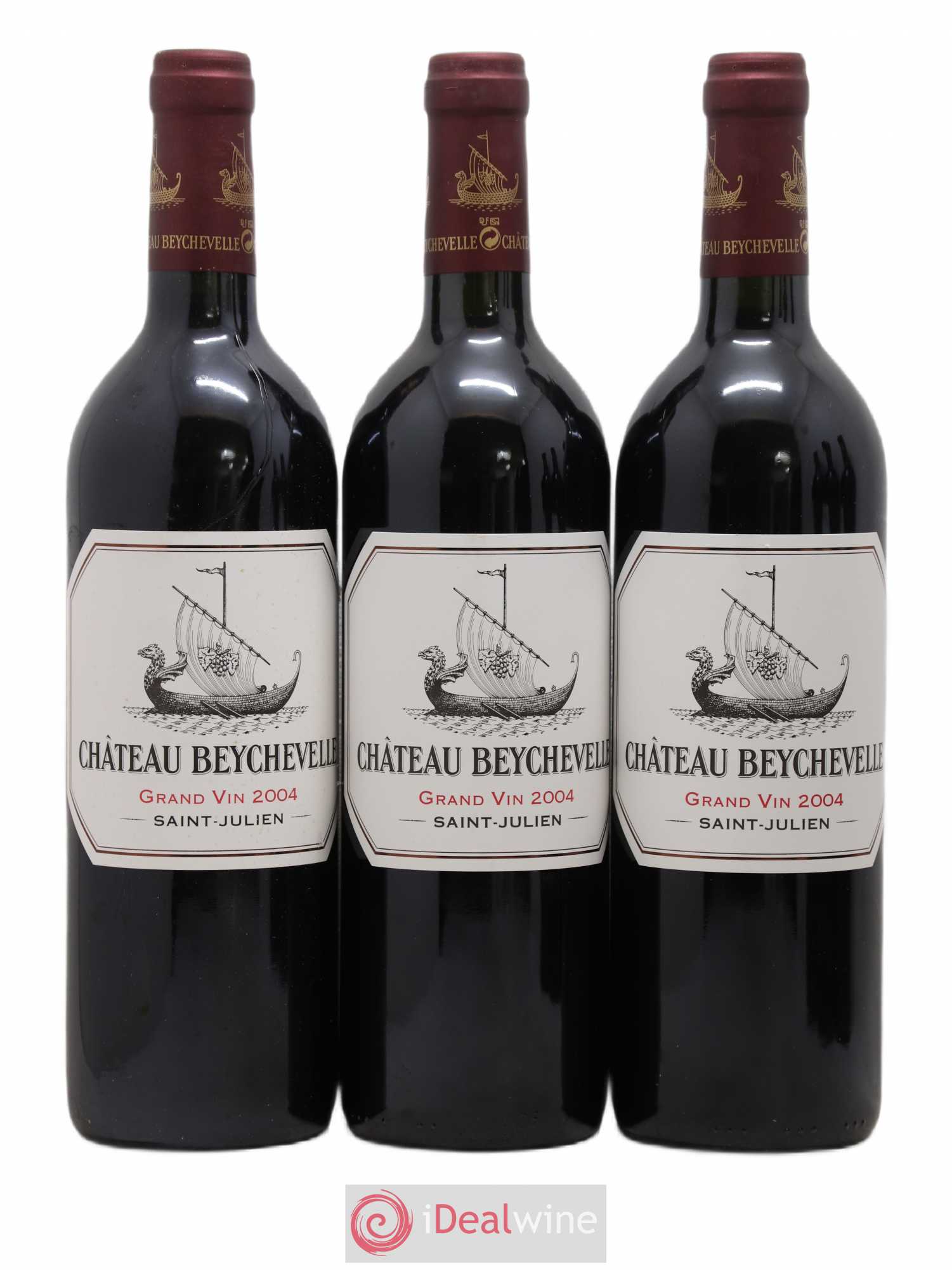 Château Beychevelle 4ème Grand Cru Classé 2004 - Lot de 6 bouteilles - 1