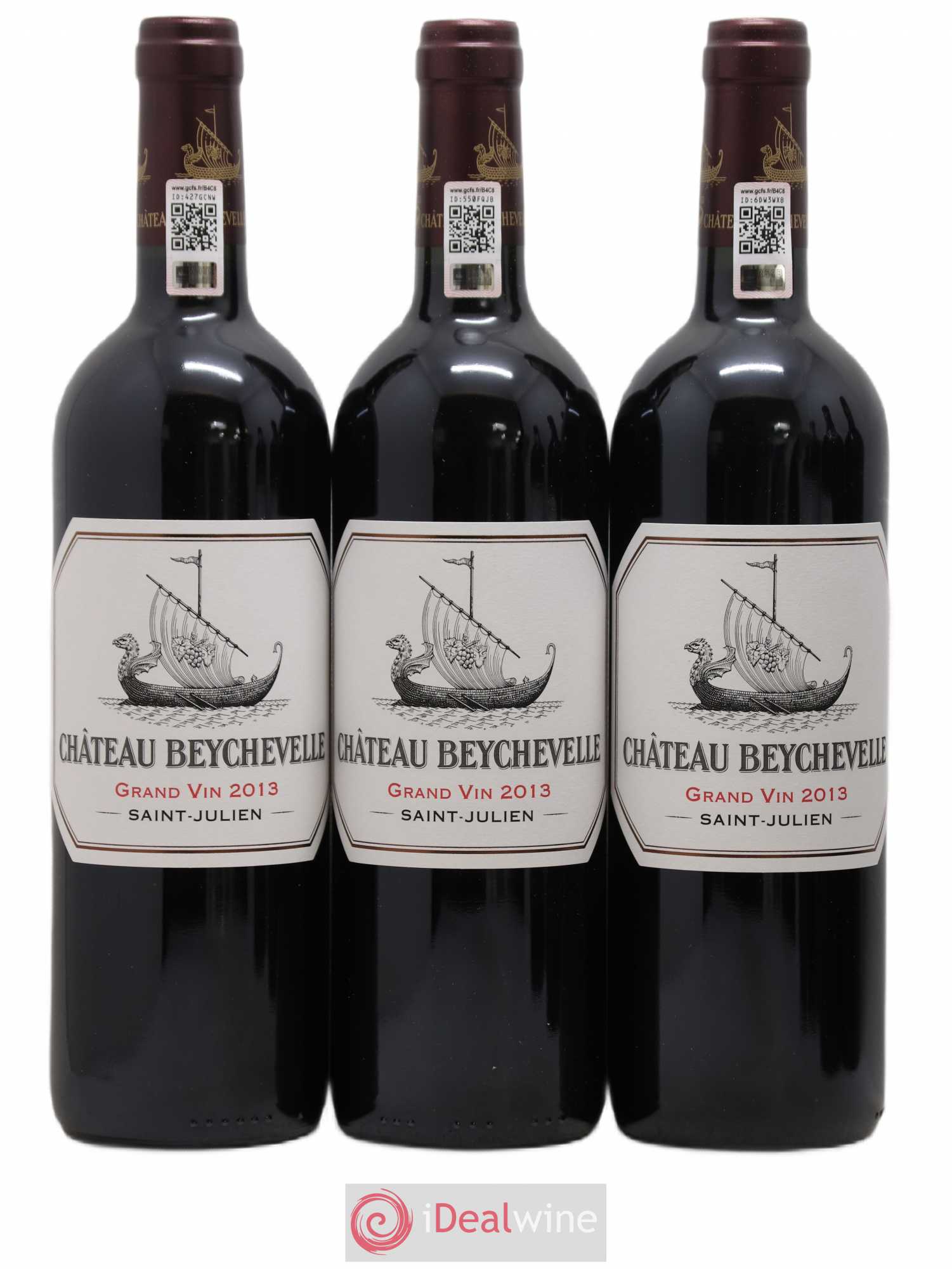 Château Beychevelle 4ème Grand Cru Classé 2013 - Lot de 6 bouteilles - 1