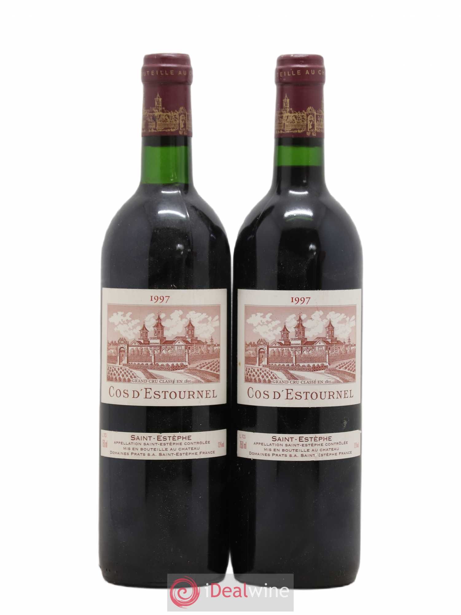 Cos d'Estournel 2ème Grand Cru Classé 1997 - Lot de 2 bouteilles - 0