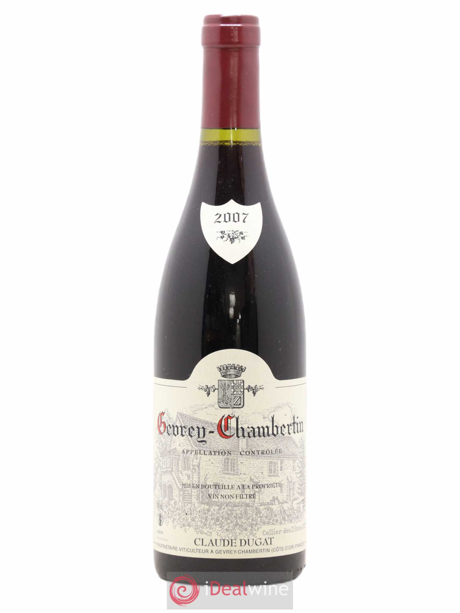 Gevrey-Chambertin Claude Dugat 2007 - Lot de 1 bouteille - 0