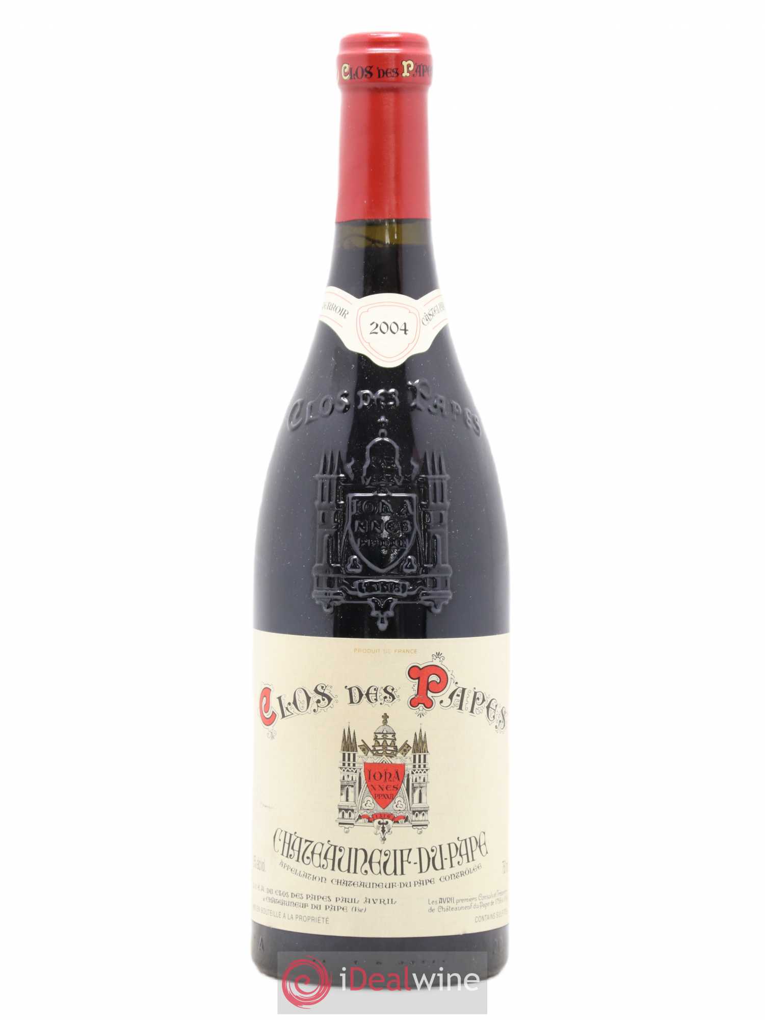 Châteauneuf-du-Pape Clos des Papes - Paul Avril 2004 - Lot de 1 bouteille - 0
