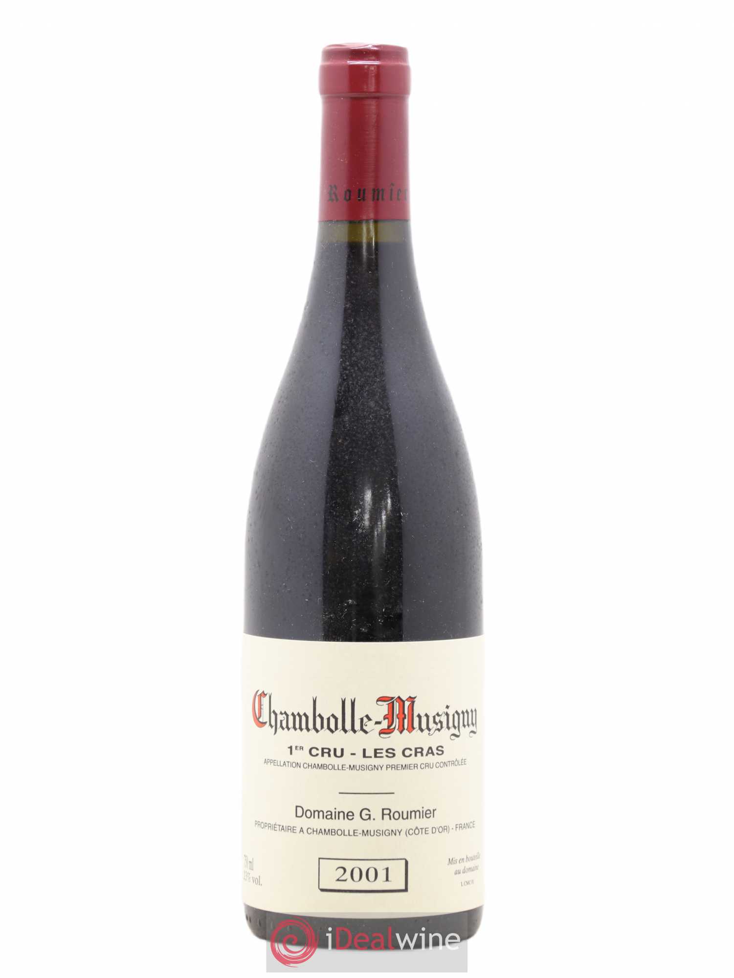 Chambolle-Musigny 1er Cru Les Cras Georges Roumier (Domaine) 2001 - Lot de 1 bouteille - 0