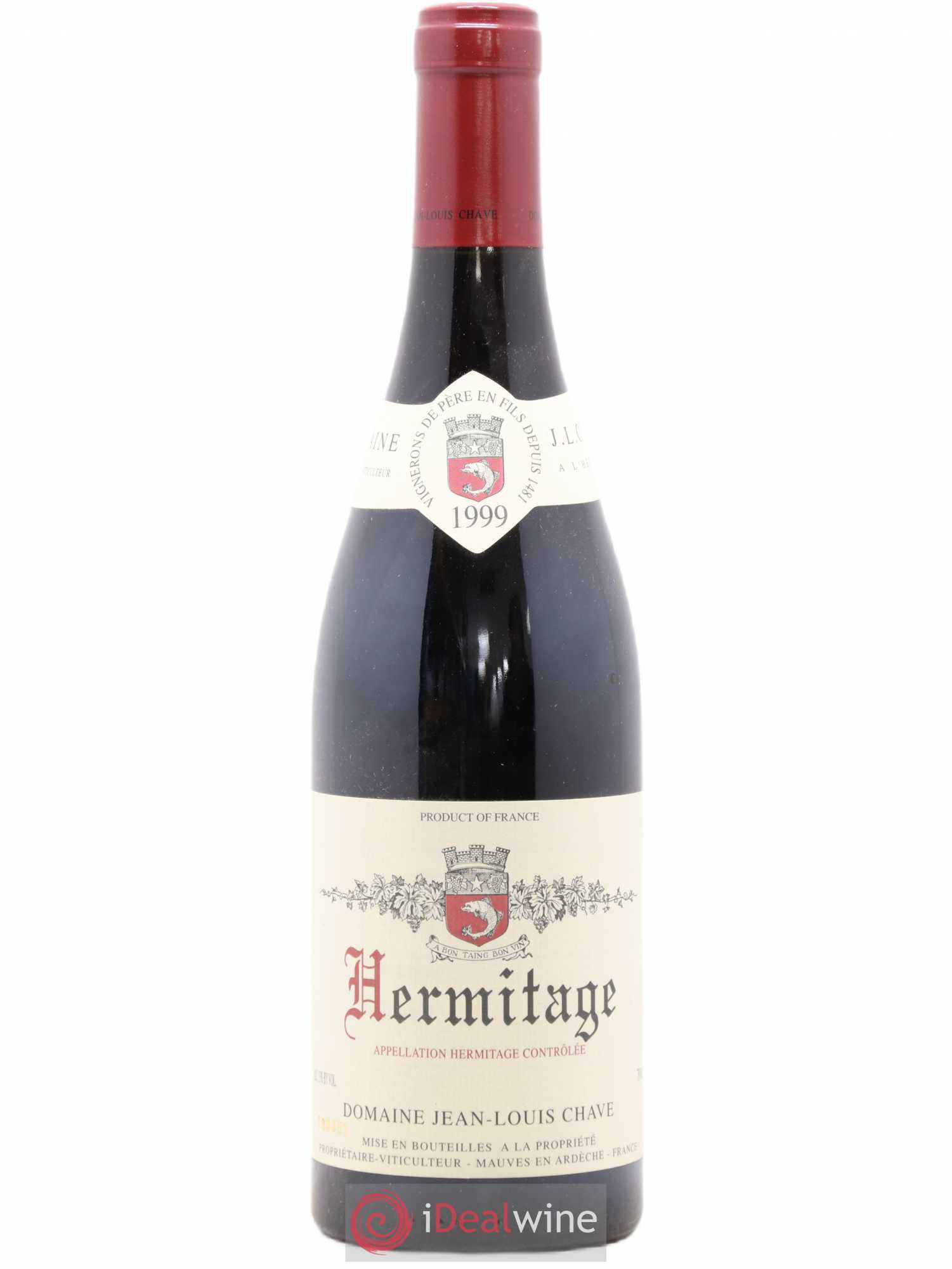 Hermitage Jean-Louis Chave 1999 - Lot de 1 bouteille - 0