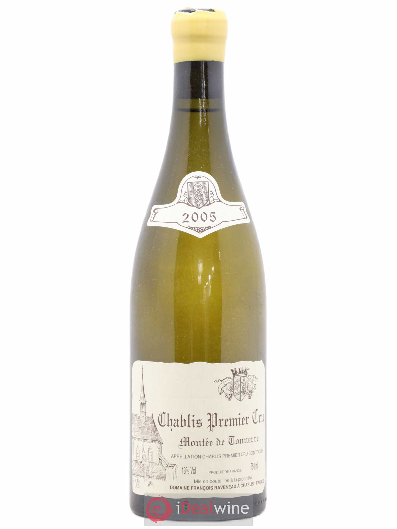 Chablis 1er Cru Montée de Tonnerre Raveneau (Domaine) 2005 - Lot de 1 bouteille - 0