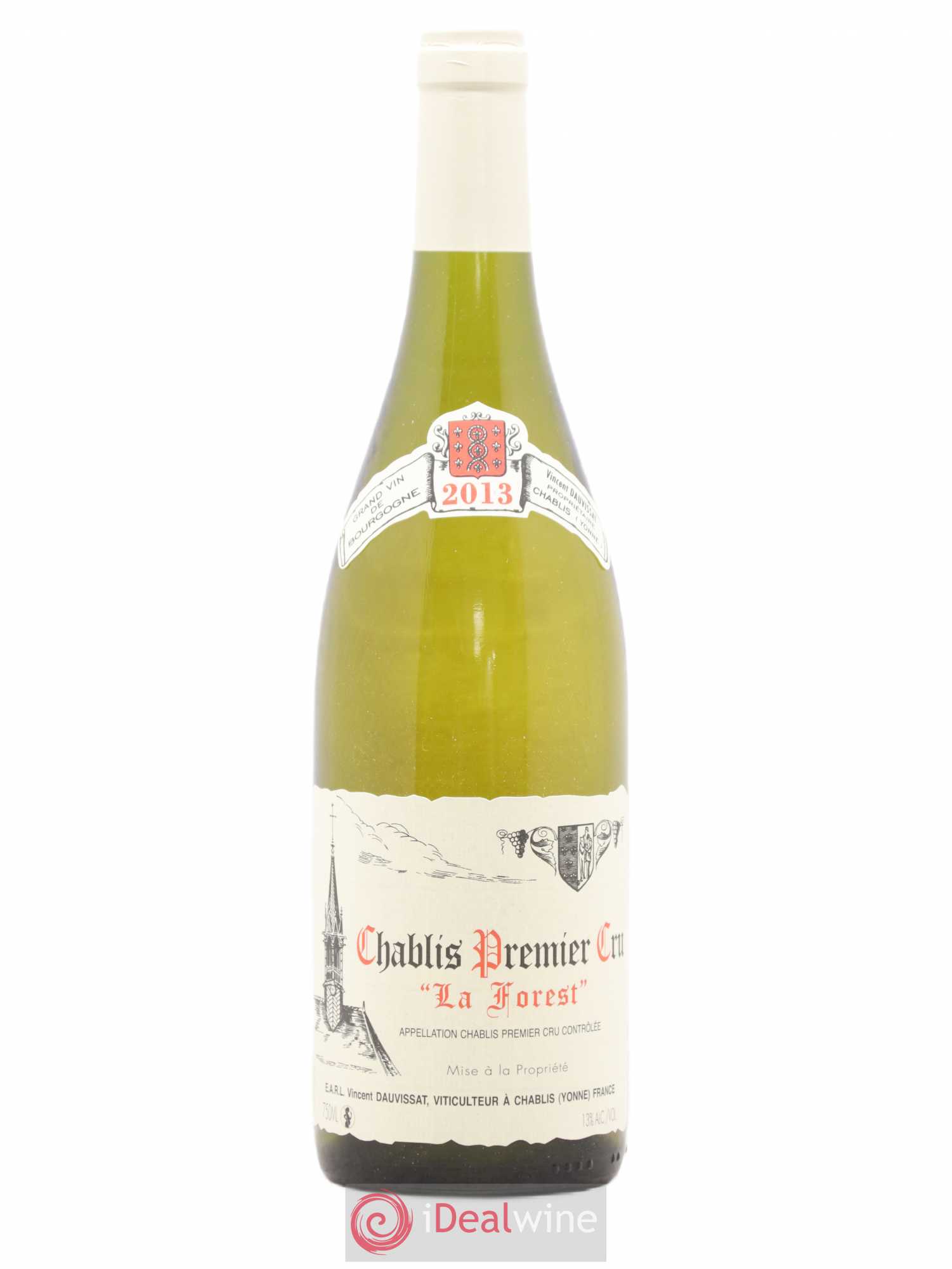 Chablis 1er Cru La Forest Vincent Dauvissat (Domaine) 2013 - Lot de 1 bouteille - 0