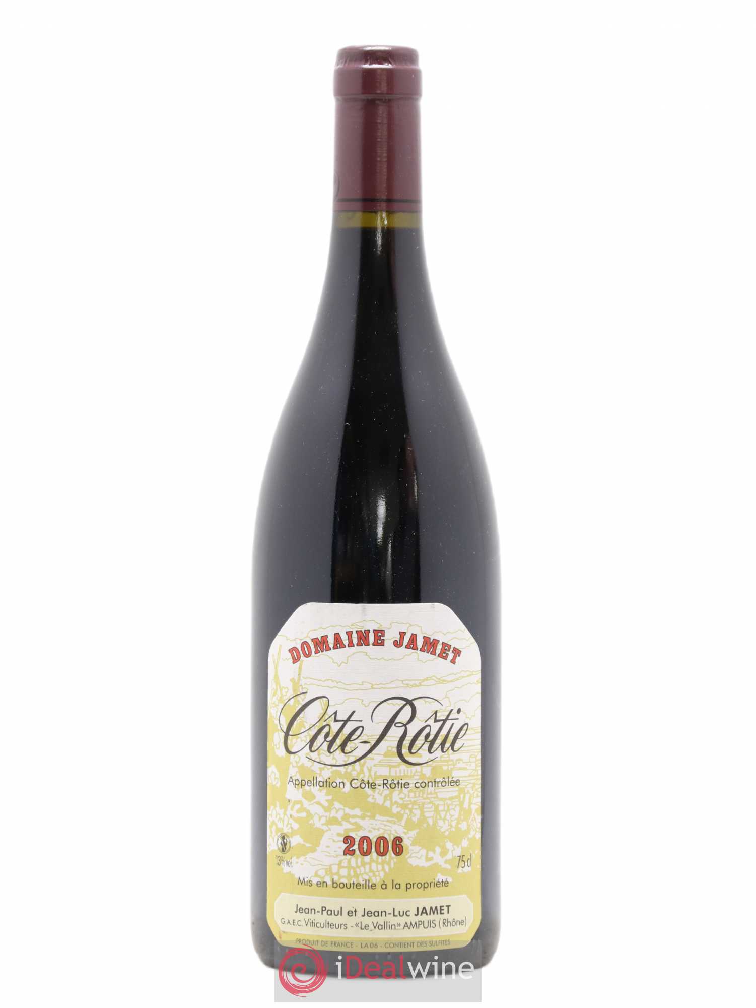 Côte-Rôtie Jamet (Domaine) 2006 - Lot de 1 bouteille - 0
