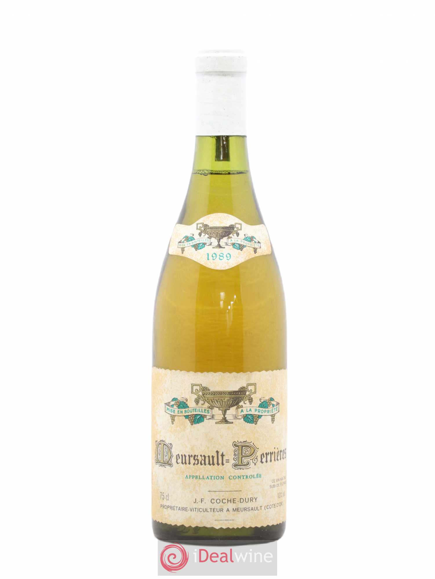 Meursault 1er Cru Perrières Coche Dury (Domaine) 1989 - Lot de 1 bouteille - 0