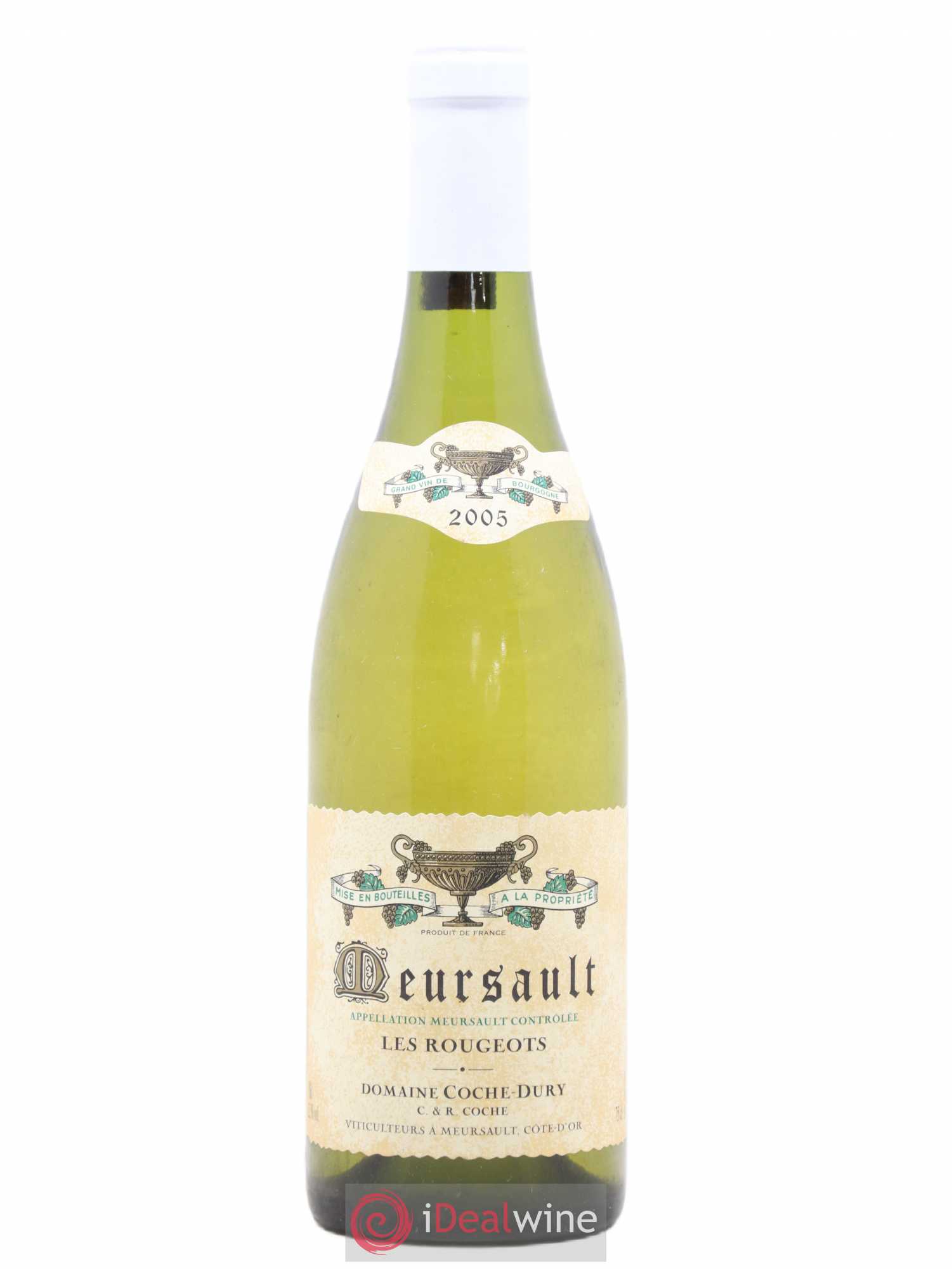 Meursault Les Rougeots Coche Dury (Domaine) 2005 - Lot de 1 bouteille - 0