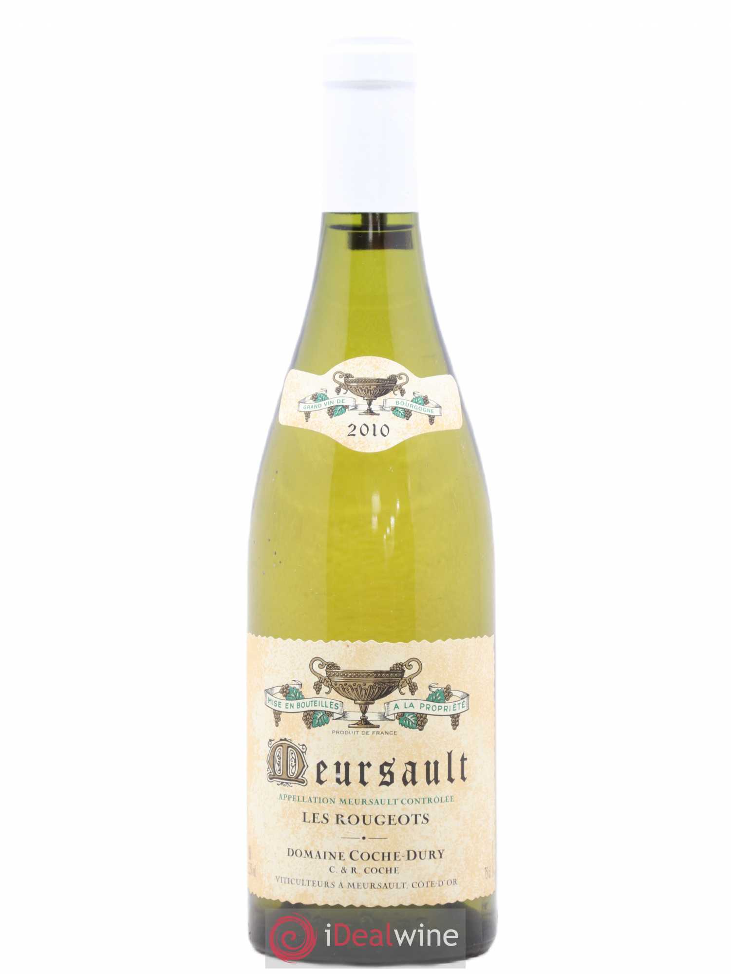 Meursault Les Rougeots Coche Dury (Domaine) 2010 - Lot de 1 bouteille - 0