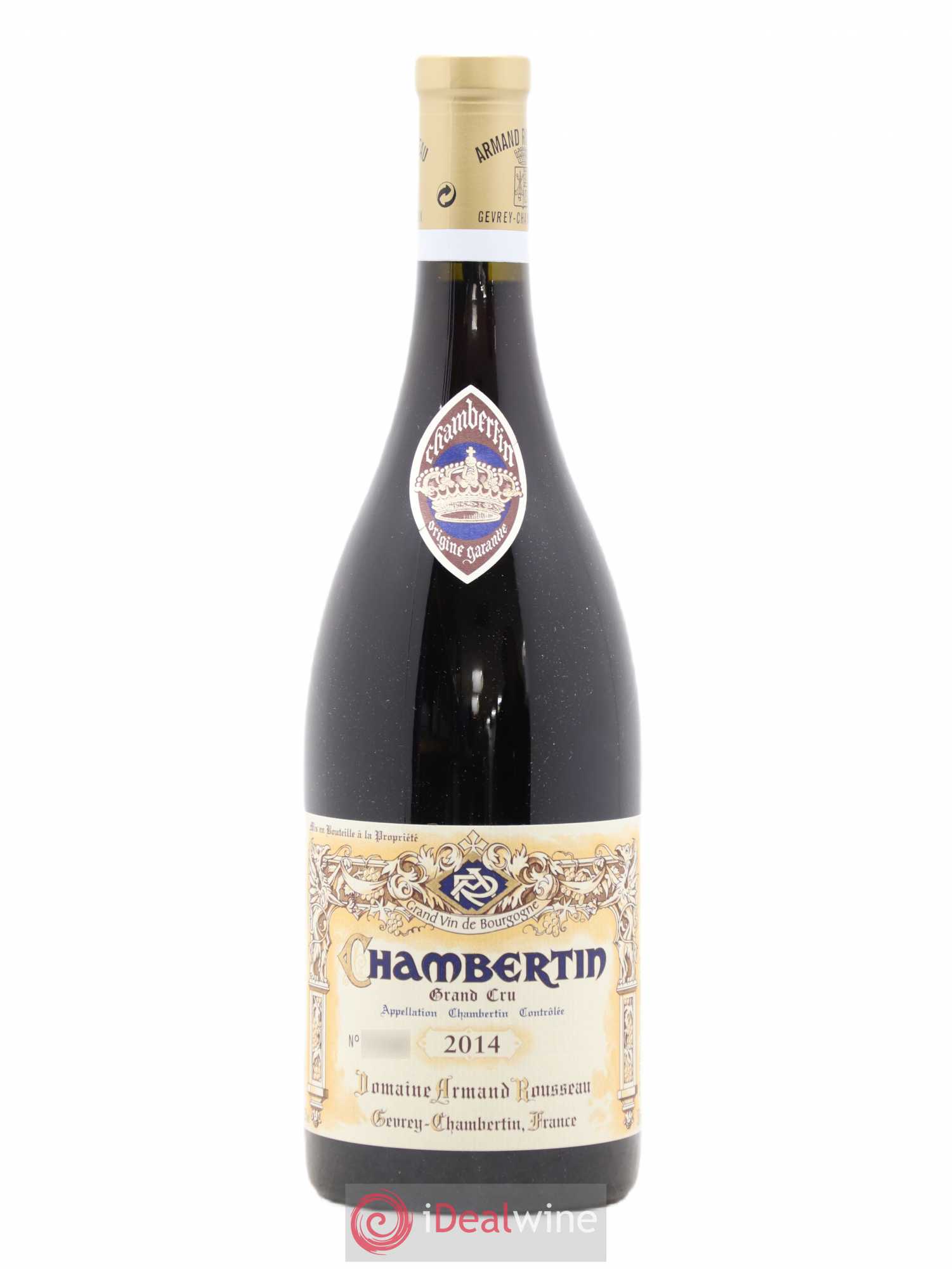Chambertin Grand Cru Armand Rousseau (Domaine) 2014 - Lot de 1 bouteille - 0