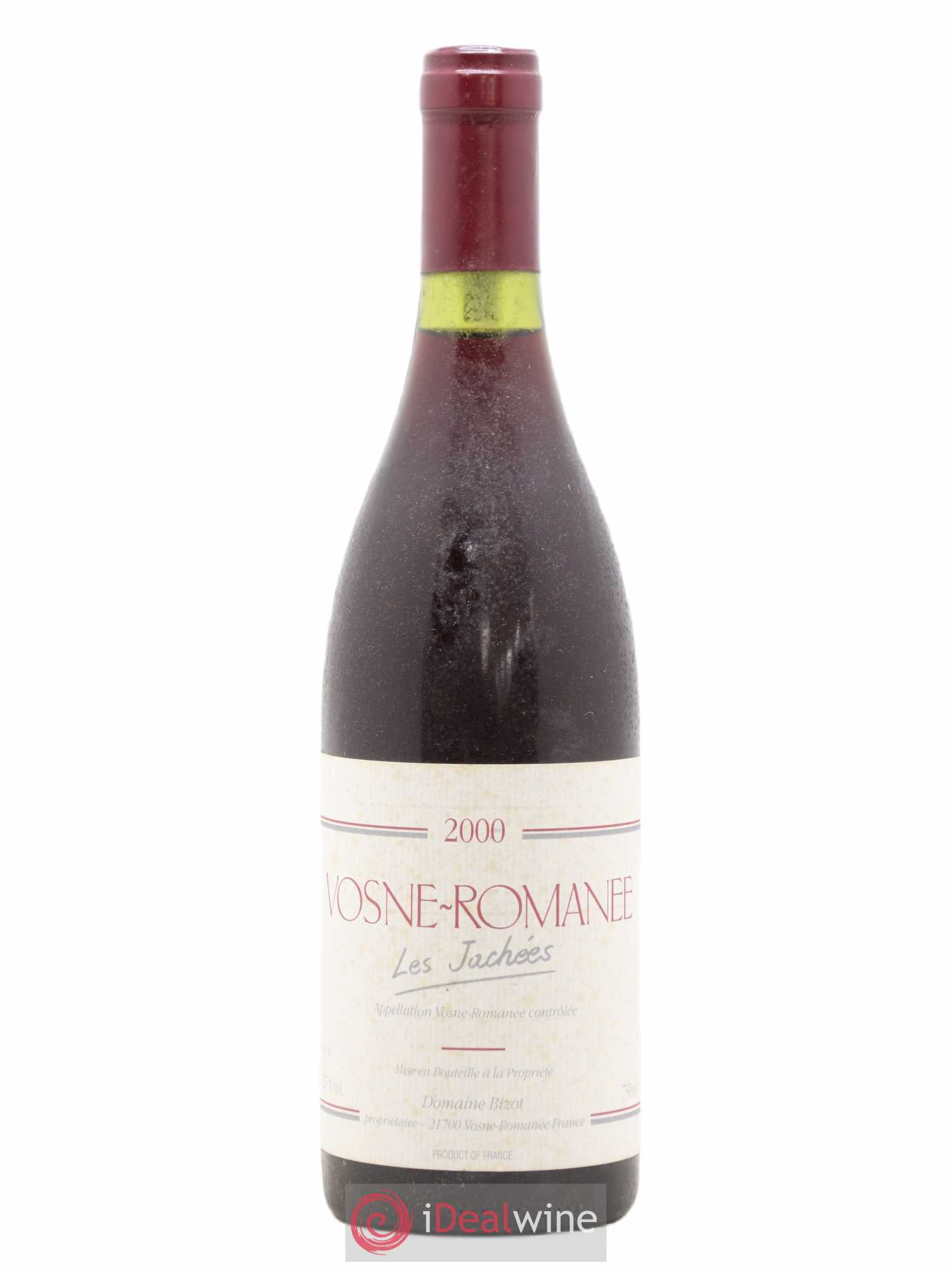 Vosne-Romanée Les Jachées Bizot (Domaine) 2000 - Lot de 1 bouteille - 0